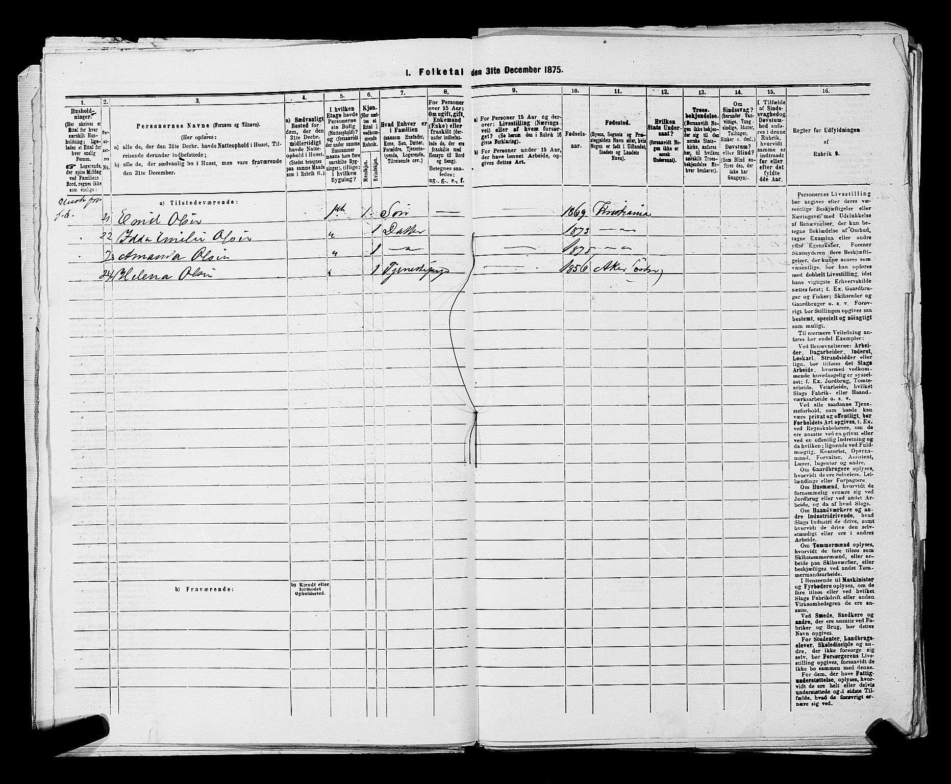 RA, 1875 census for 0301 Kristiania, 1875, p. 6715