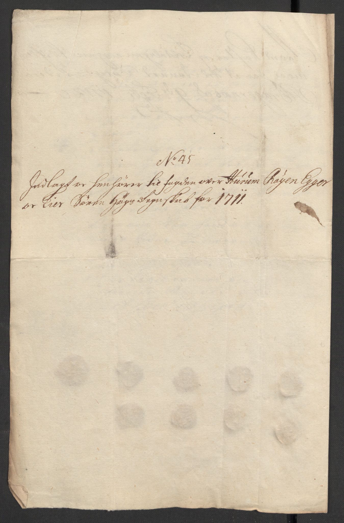 Rentekammeret inntil 1814, Reviderte regnskaper, Fogderegnskap, AV/RA-EA-4092/R31/L1705: Fogderegnskap Hurum, Røyken, Eiker, Lier og Buskerud, 1711, p. 360