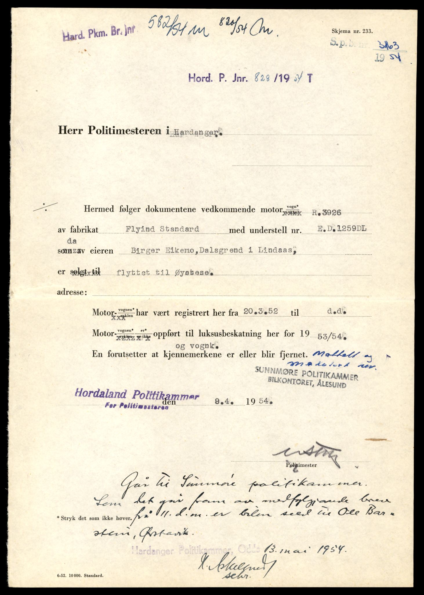 Møre og Romsdal vegkontor - Ålesund trafikkstasjon, AV/SAT-A-4099/F/Fe/L0045: Registreringskort for kjøretøy T 14320 - T 14444, 1927-1998, p. 2537