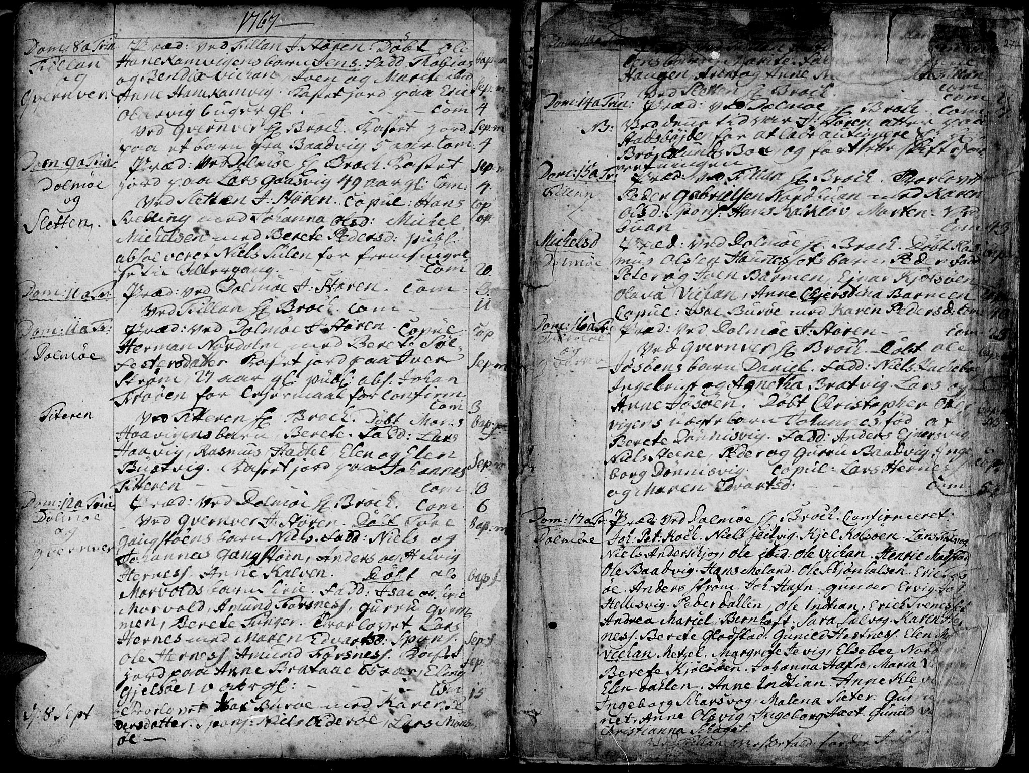 Ministerialprotokoller, klokkerbøker og fødselsregistre - Sør-Trøndelag, SAT/A-1456/634/L0525: Parish register (official) no. 634A01, 1736-1775, p. 277