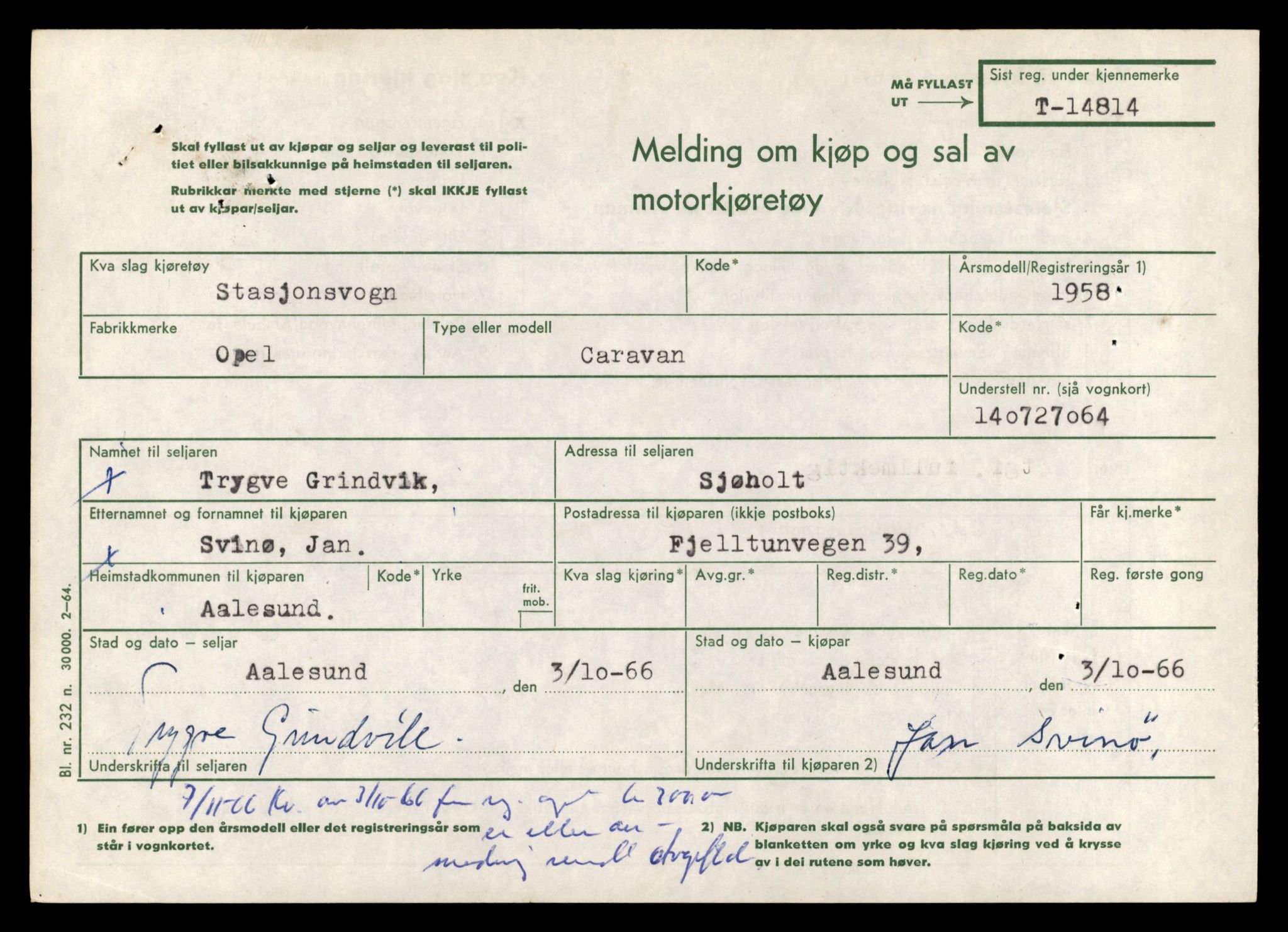 Møre og Romsdal vegkontor - Ålesund trafikkstasjon, AV/SAT-A-4099/F/Fe/L0048: Registreringskort for kjøretøy T 14721 - T 14863, 1927-1998, p. 2053