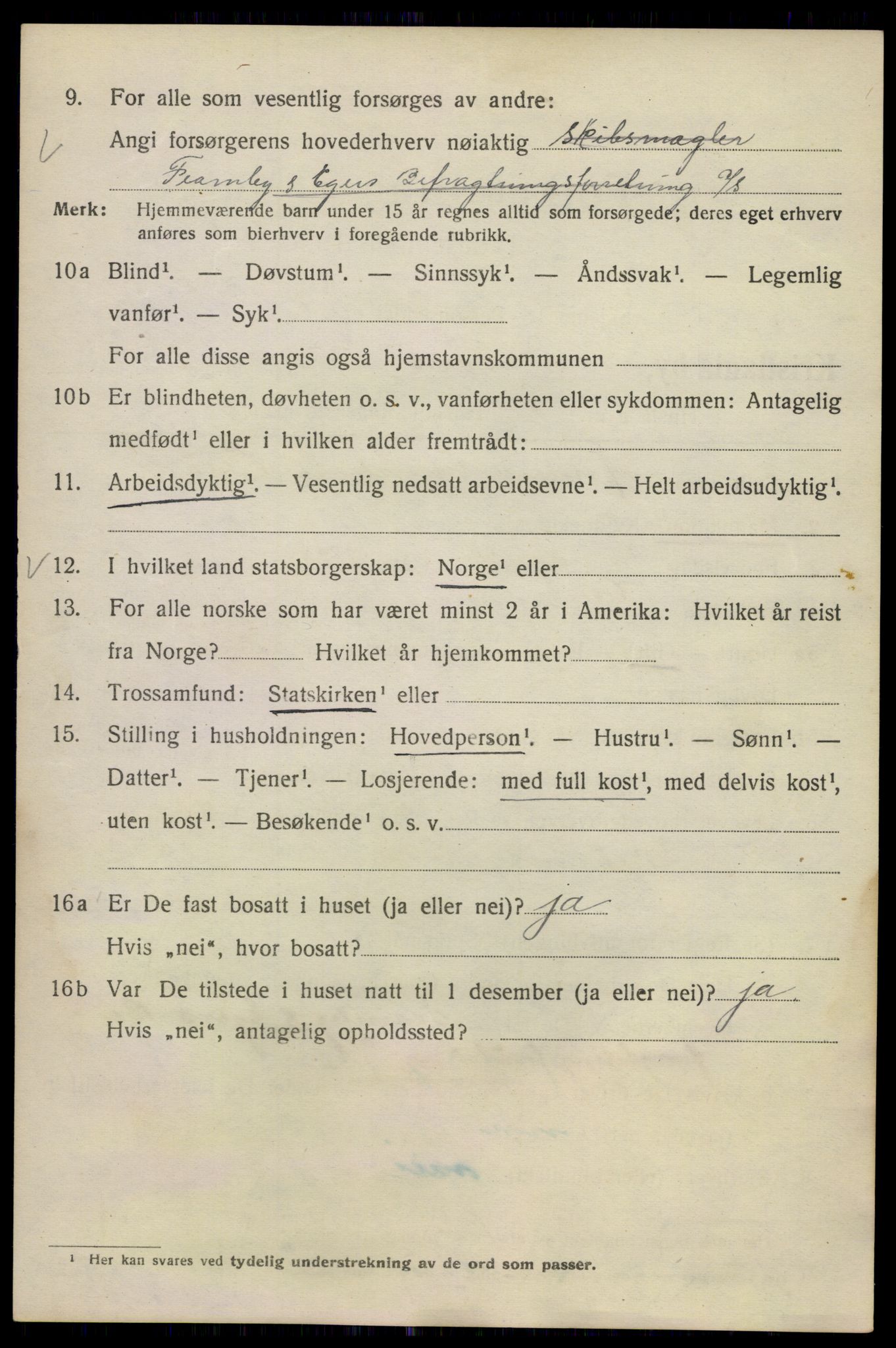 SAO, 1920 census for Kristiania, 1920, p. 590386