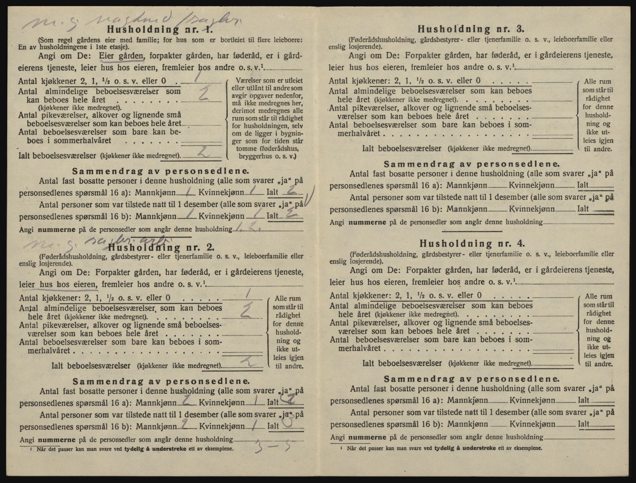 SAO, 1920 census for Glemmen, 1920, p. 2082