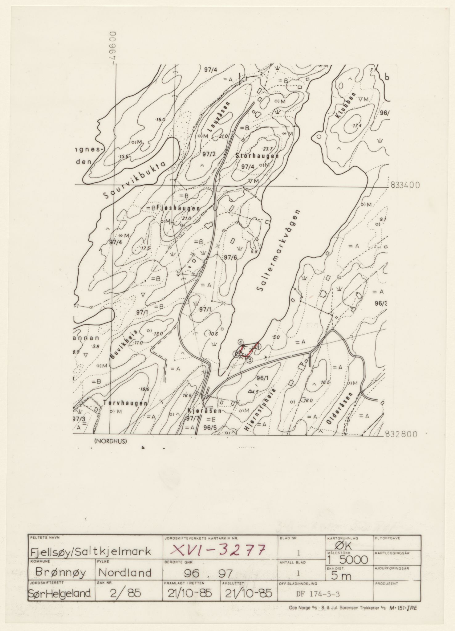 Jordskifteverkets kartarkiv, AV/RA-S-3929/T, 1859-1988, p. 4276