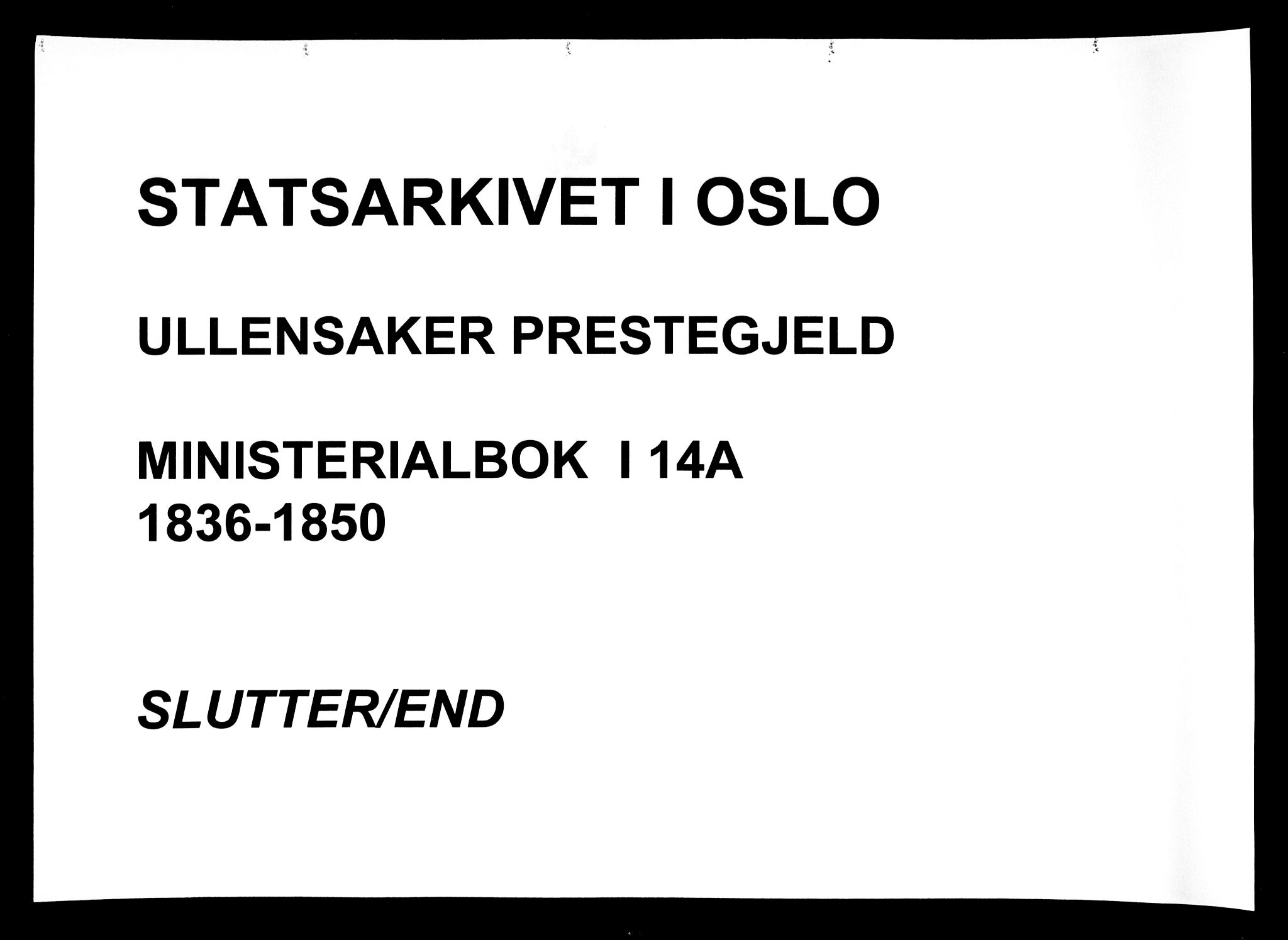 Ullensaker prestekontor Kirkebøker, AV/SAO-A-10236a/F/Fa/L0014.a: Parish register (official) no. I 14A, 1836-1850, p. 206