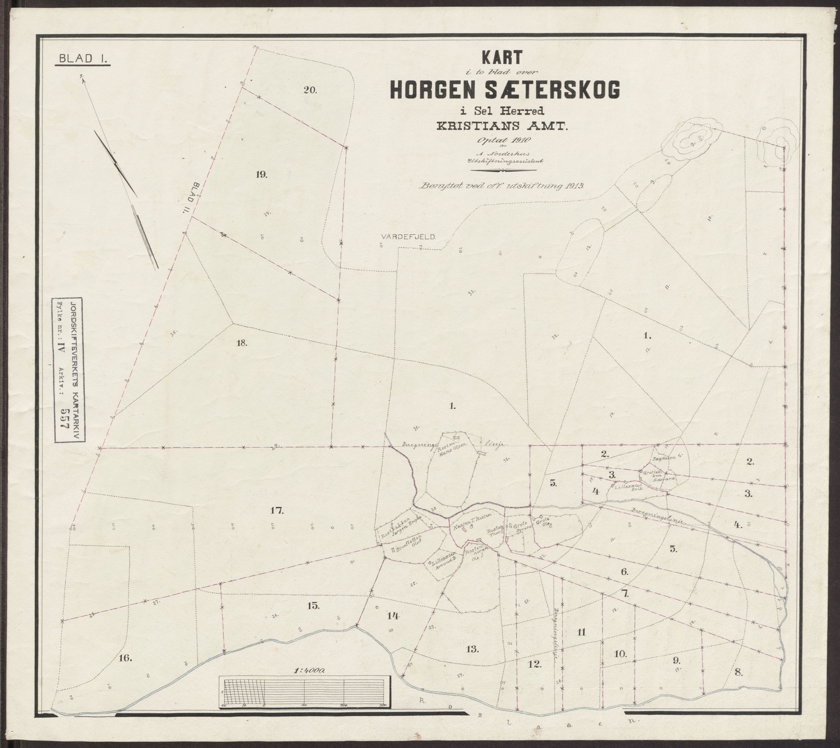Jordskifteverkets kartarkiv, AV/RA-S-3929/T, 1859-1988, p. 685