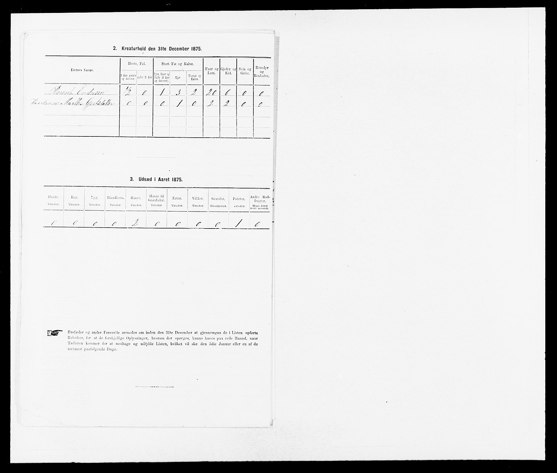 SAB, 1875 census for 1413P Hyllestad, 1875, p. 236