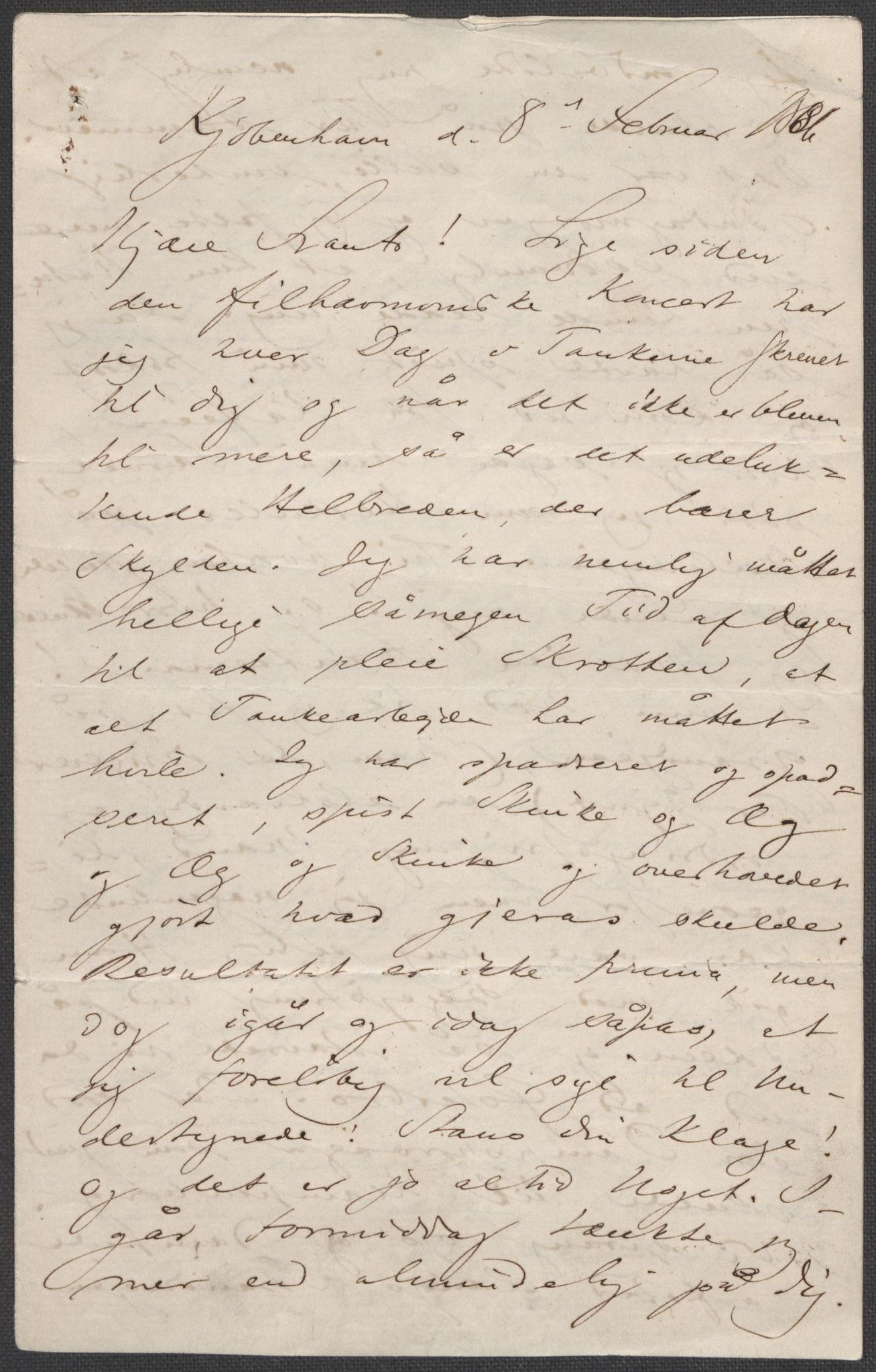 Beyer, Frants, AV/RA-PA-0132/F/L0001: Brev fra Edvard Grieg til Frantz Beyer og "En del optegnelser som kan tjene til kommentar til brevene" av Marie Beyer, 1872-1907, p. 169