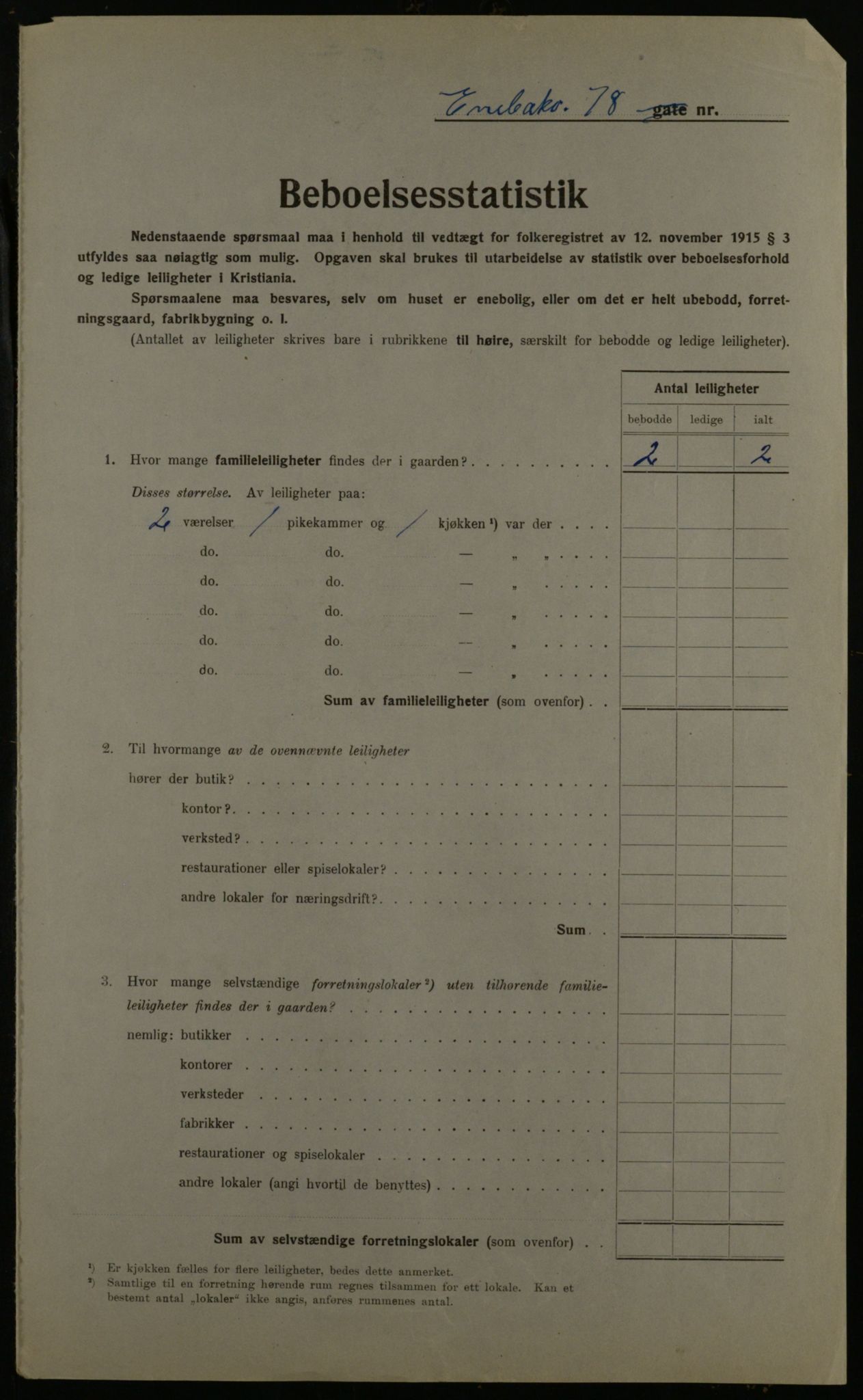 OBA, Municipal Census 1923 for Kristiania, 1923, p. 23971