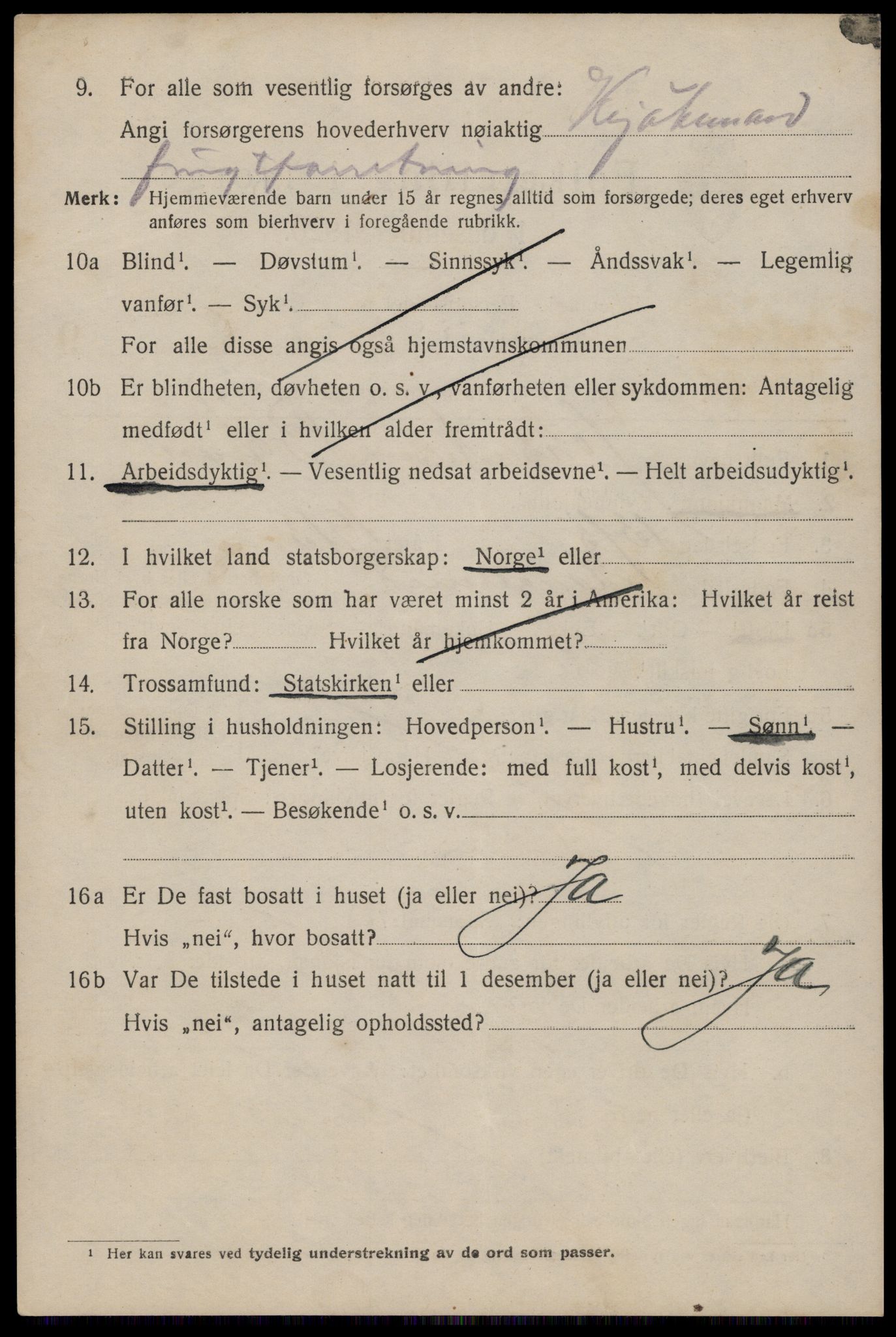 SAST, 1920 census for Haugesund, 1920, p. 32938