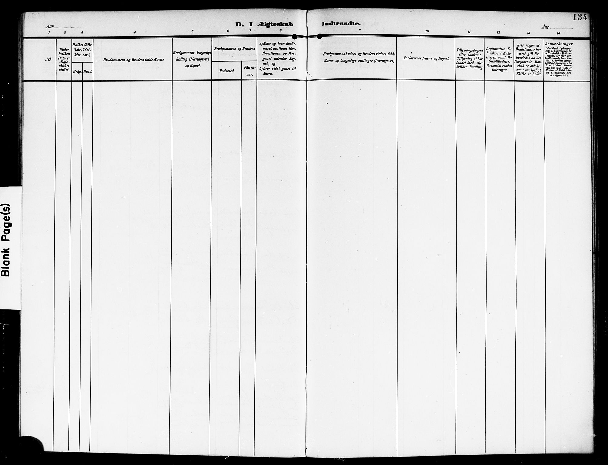 Fet prestekontor Kirkebøker, AV/SAO-A-10370a/G/Ga/L0008: Parish register (copy) no. I 8, 1907-1920, p. 134