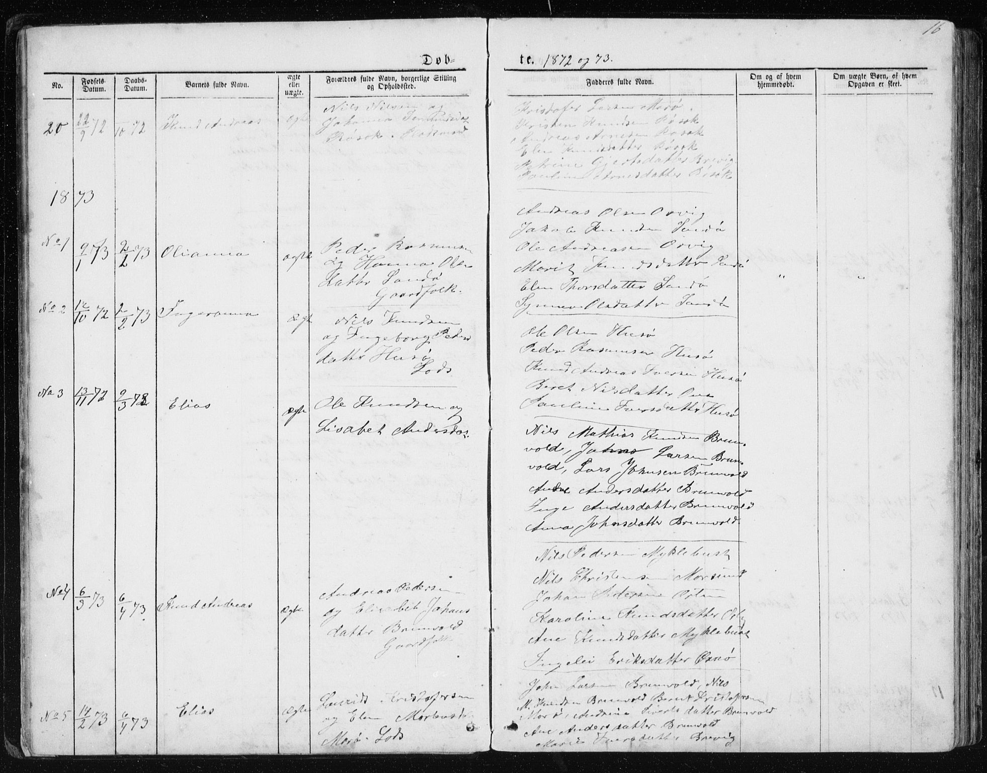 Ministerialprotokoller, klokkerbøker og fødselsregistre - Møre og Romsdal, AV/SAT-A-1454/561/L0732: Parish register (copy) no. 561C02, 1867-1900, p. 16