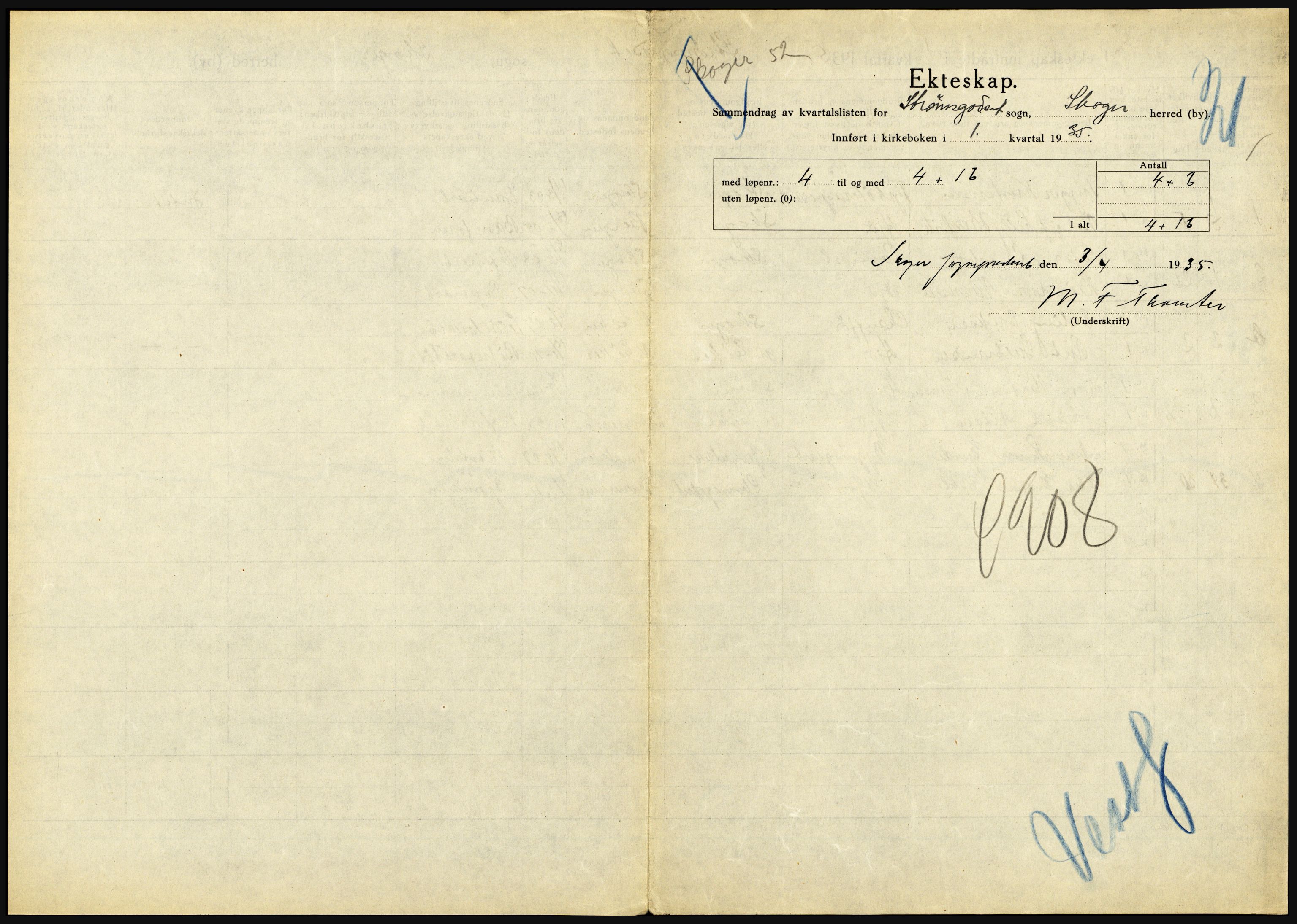 Statistisk sentralbyrå, Sosiodemografiske emner, Befolkning, AV/RA-S-2228/D/Df/Dfd/Dfde/L0016: Vestfold, 1935, p. 11