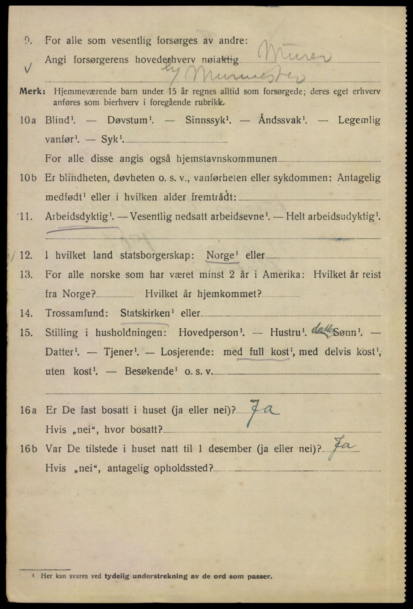 SAO, 1920 census for Kristiania, 1920, p. 237202