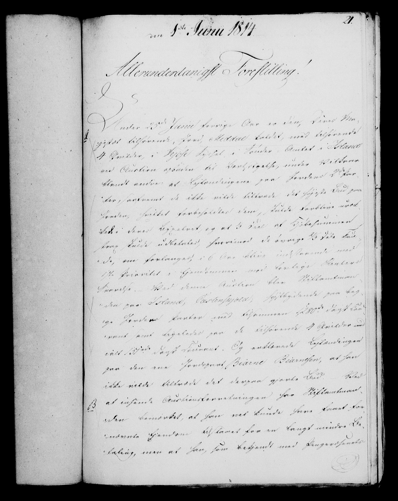 Rentekammeret, Kammerkanselliet, RA/EA-3111/G/Gf/Gfa/L0095: Norsk relasjons- og resolusjonsprotokoll (merket RK 52.95), 1813-1814, p. 621