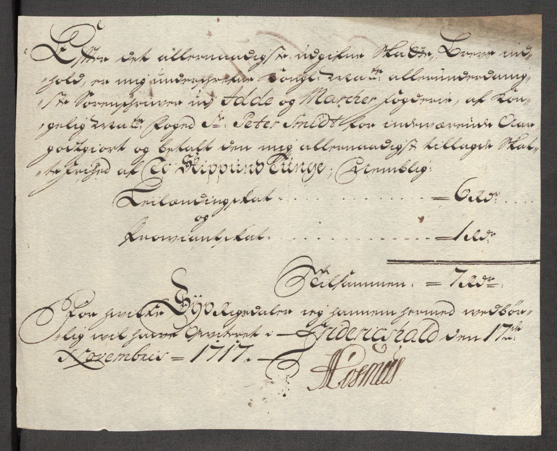 Rentekammeret inntil 1814, Reviderte regnskaper, Fogderegnskap, AV/RA-EA-4092/R01/L0024: Fogderegnskap Idd og Marker, 1717-1718, p. 167