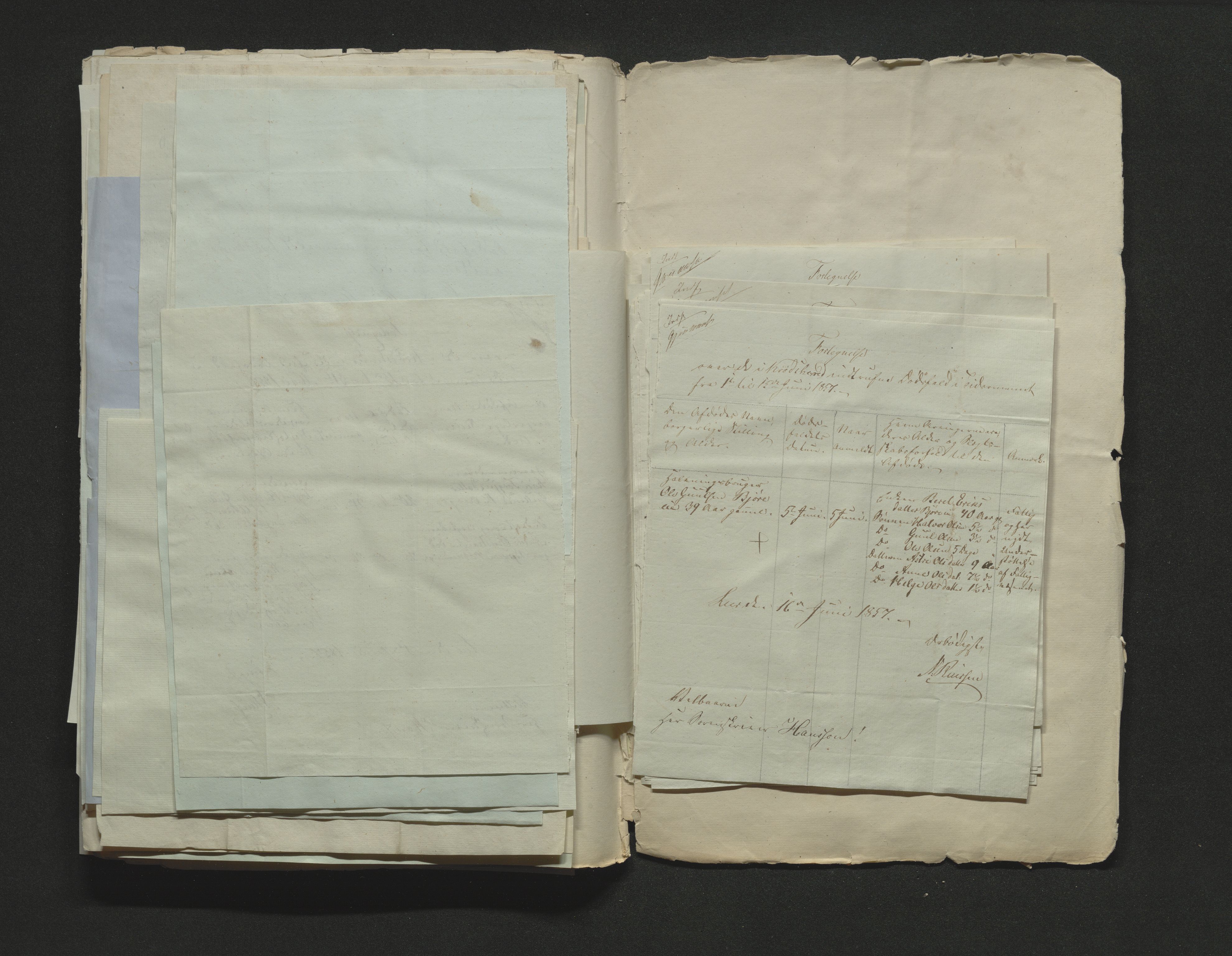 Eiker, Modum og Sigdal sorenskriveri, AV/SAKO-A-123/H/Ha/Hab/L0009: Dødsfallsmeldinger, 1854-1857, p. 533