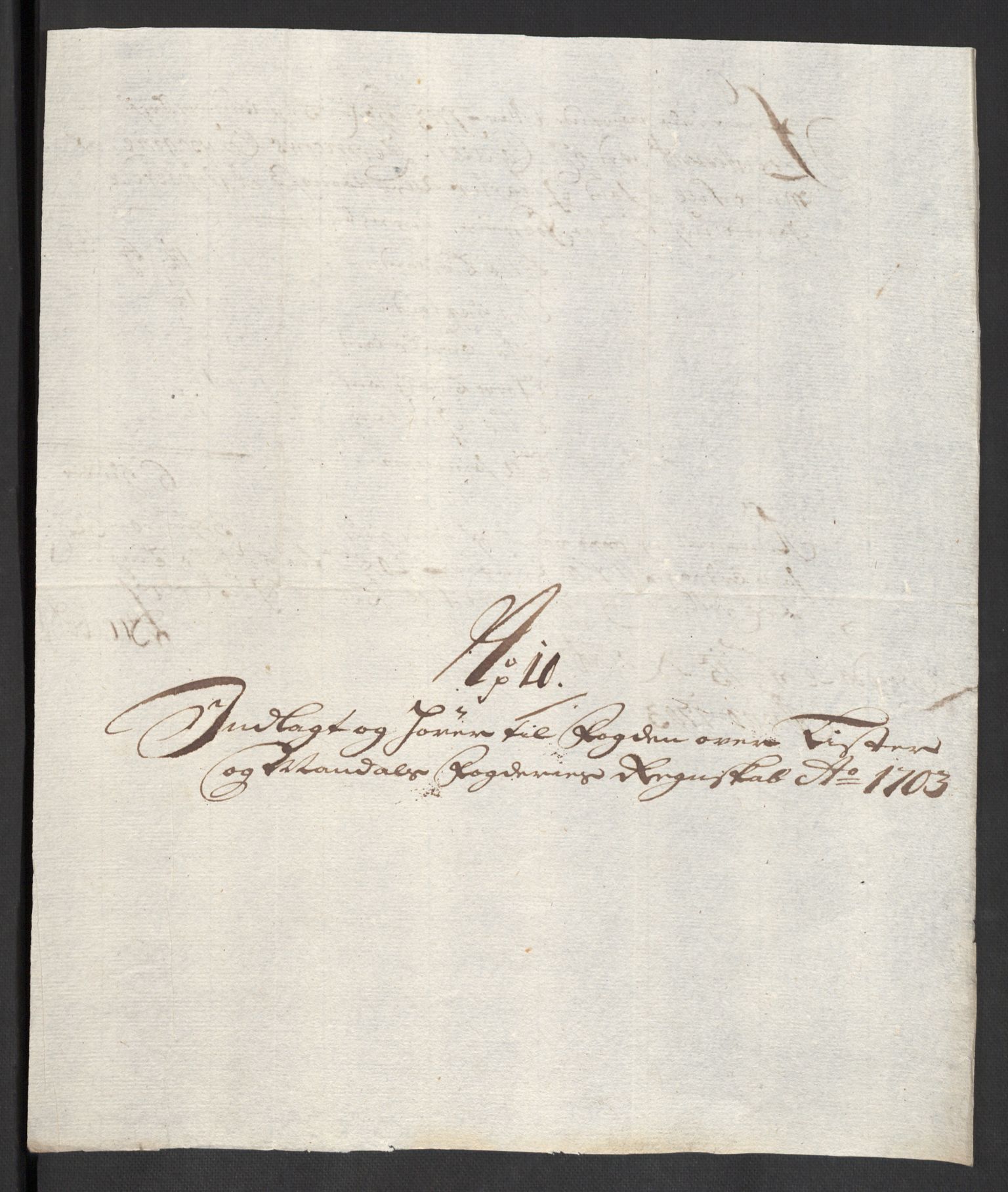 Rentekammeret inntil 1814, Reviderte regnskaper, Fogderegnskap, RA/EA-4092/R43/L2550: Fogderegnskap Lista og Mandal, 1703-1704, p. 79