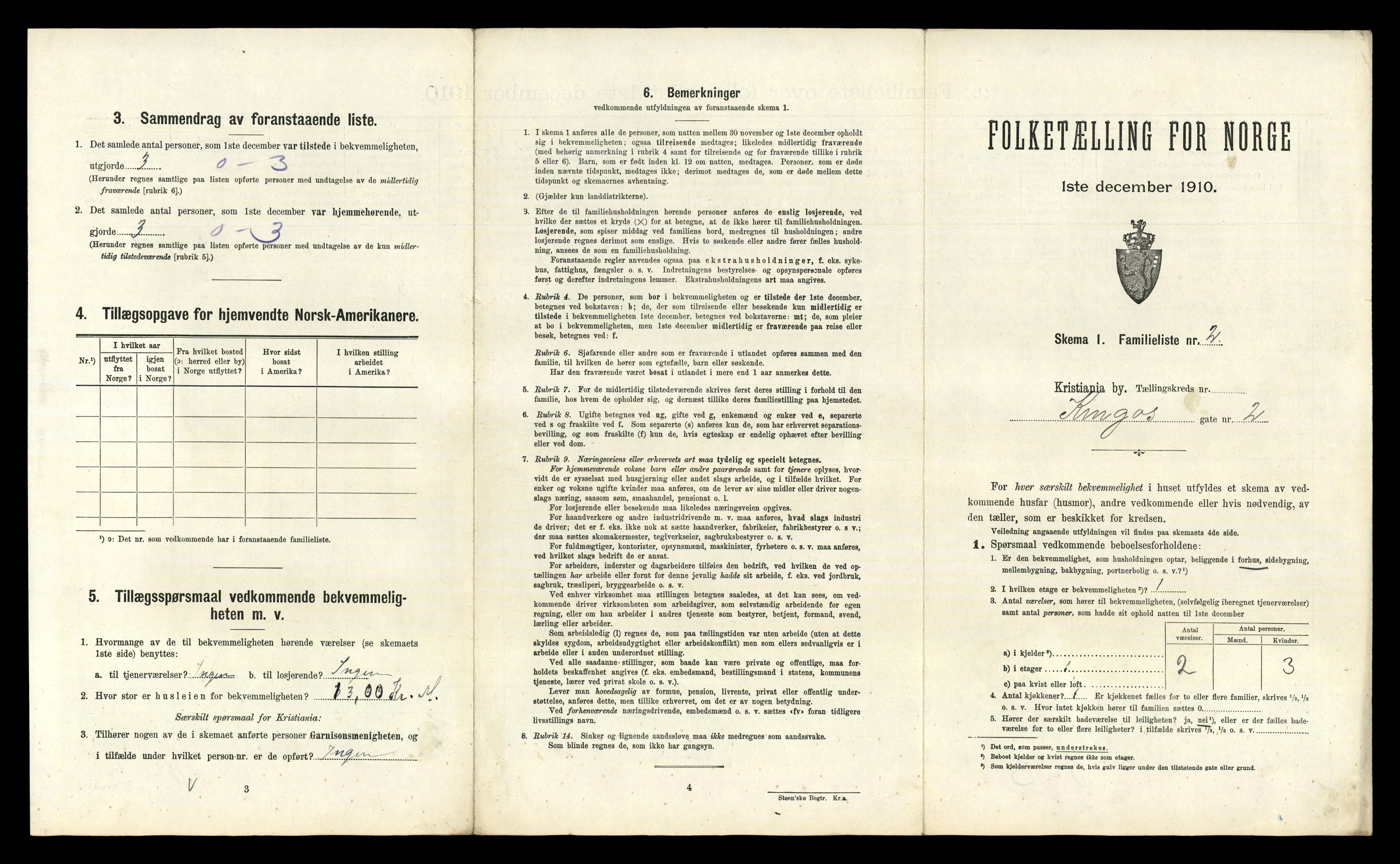 RA, 1910 census for Kristiania, 1910, p. 48147