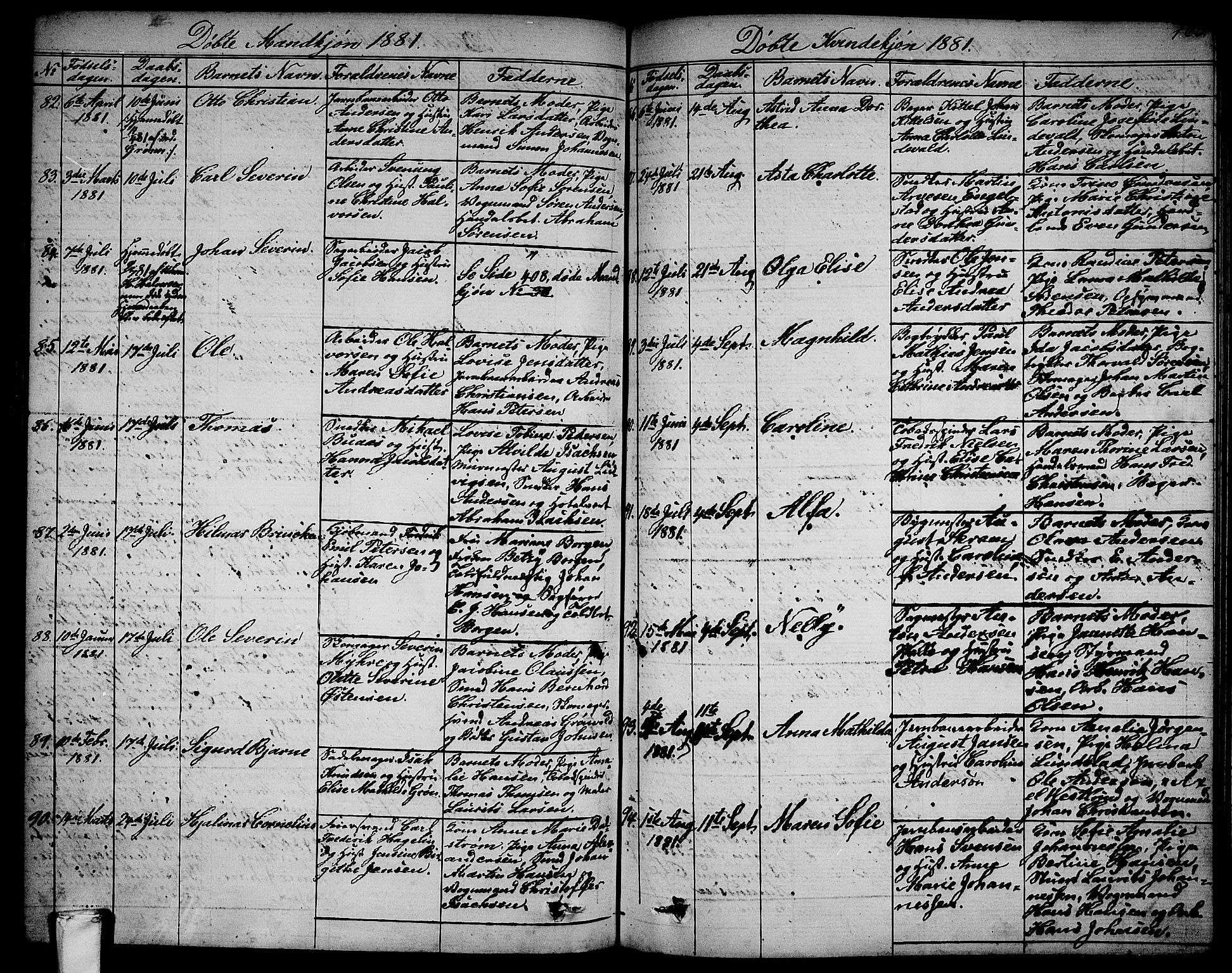 Larvik kirkebøker, AV/SAKO-A-352/G/Ga/L0004: Parish register (copy) no. I 4, 1871-1888, p. 160