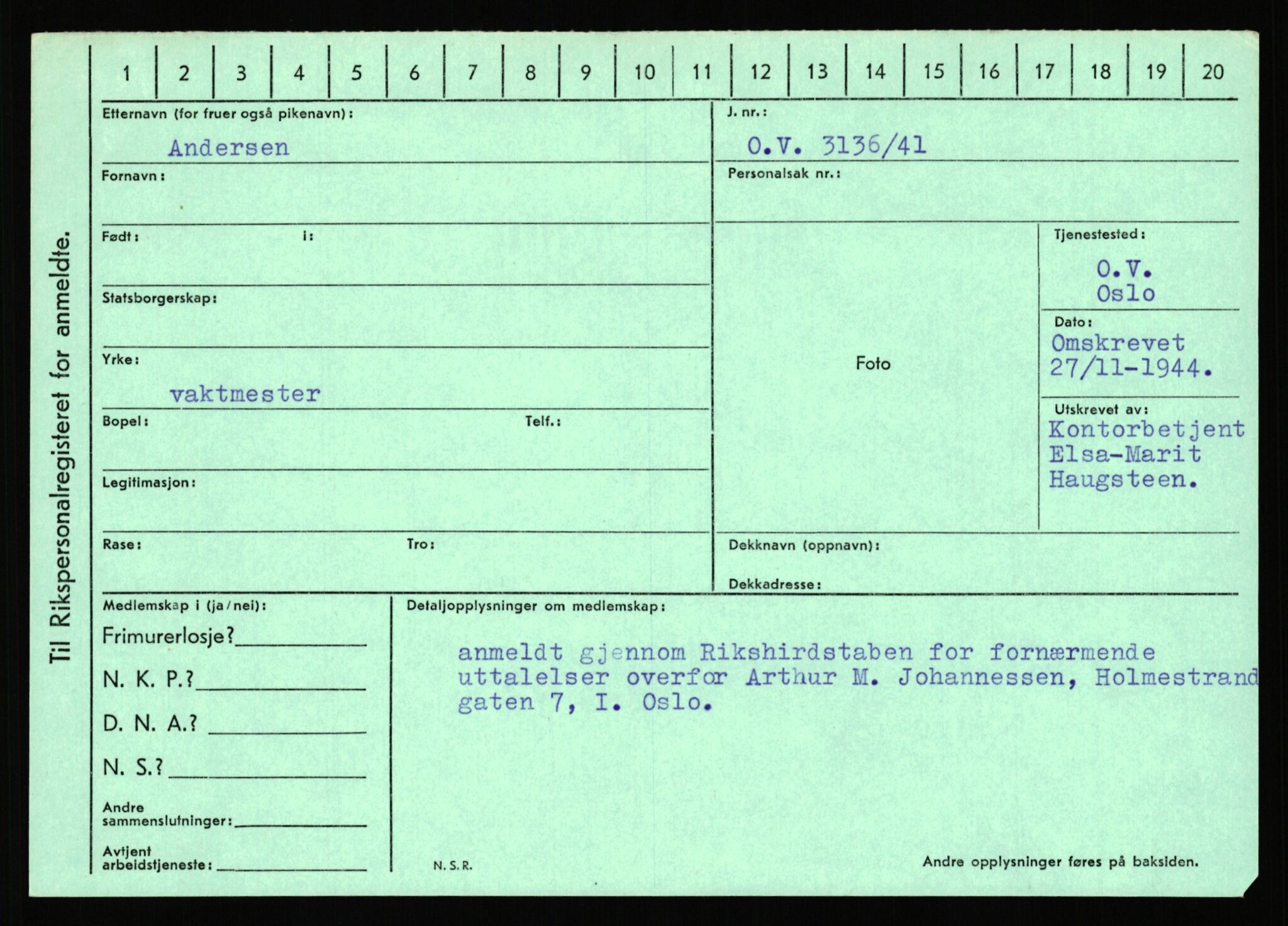 Statspolitiet - Hovedkontoret / Osloavdelingen, AV/RA-S-1329/C/Ca/L0001: Aabakken - Armann, 1943-1945, p. 1937