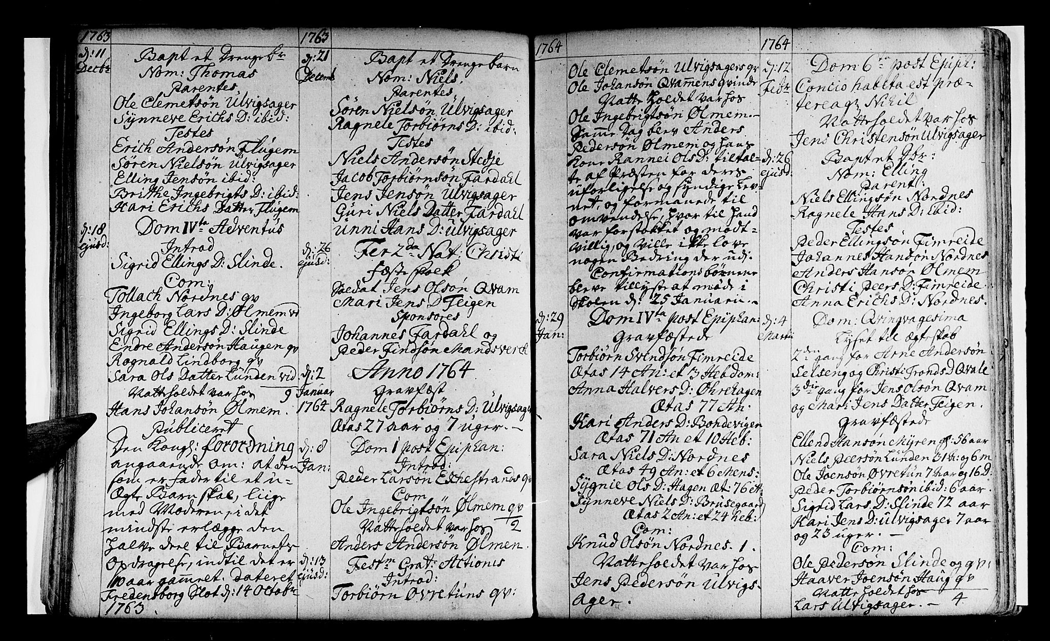 Sogndal sokneprestembete, SAB/A-81301/H/Haa/Haaa/L0004: Parish register (official) no. A 4, 1747-1782