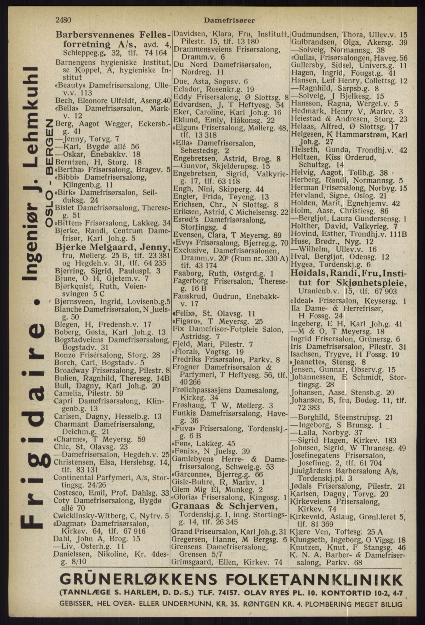 Kristiania/Oslo adressebok, PUBL/-, 1936, p. 2480