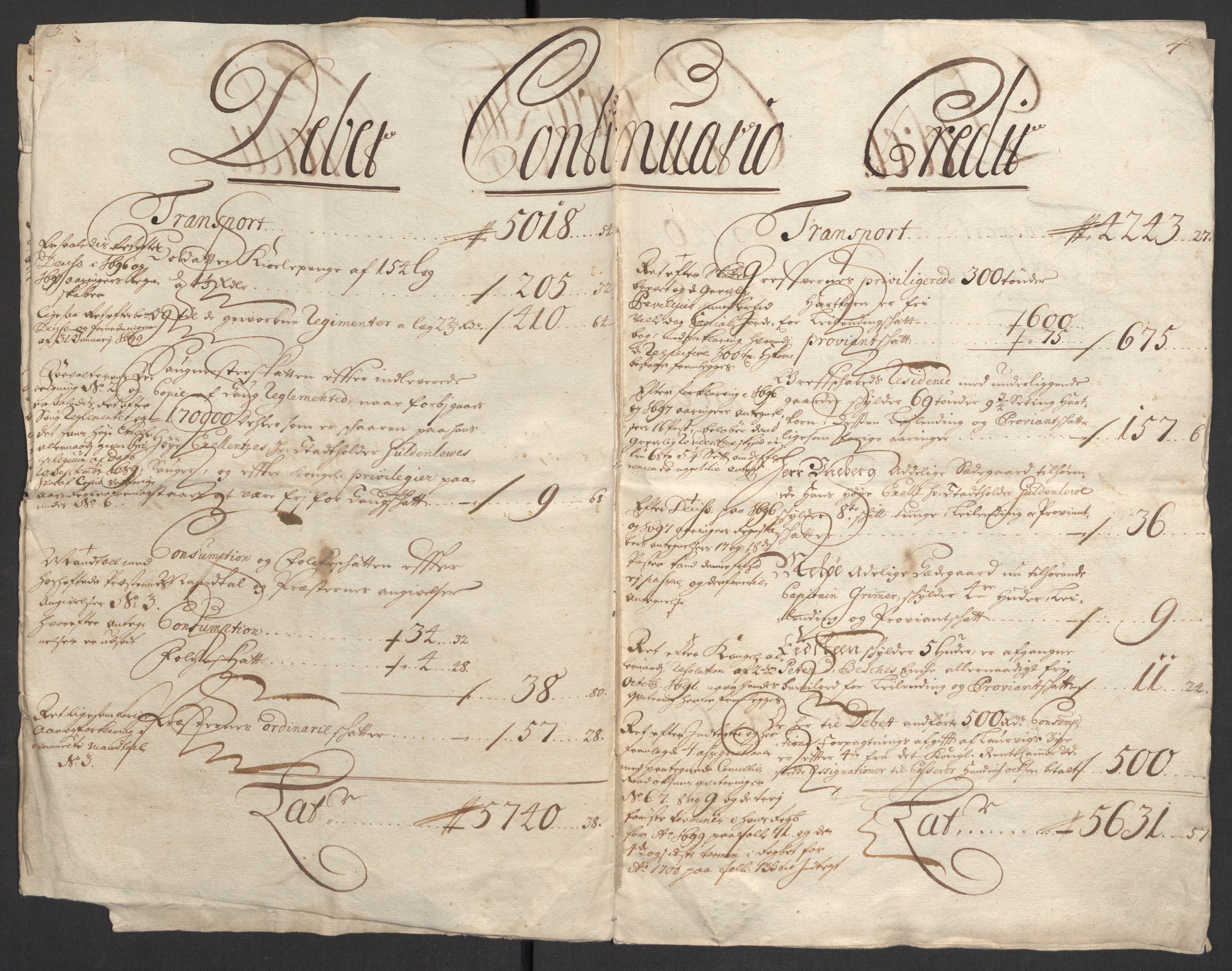 Rentekammeret inntil 1814, Reviderte regnskaper, Fogderegnskap, RA/EA-4092/R33/L1976: Fogderegnskap Larvik grevskap, 1698-1701, p. 94