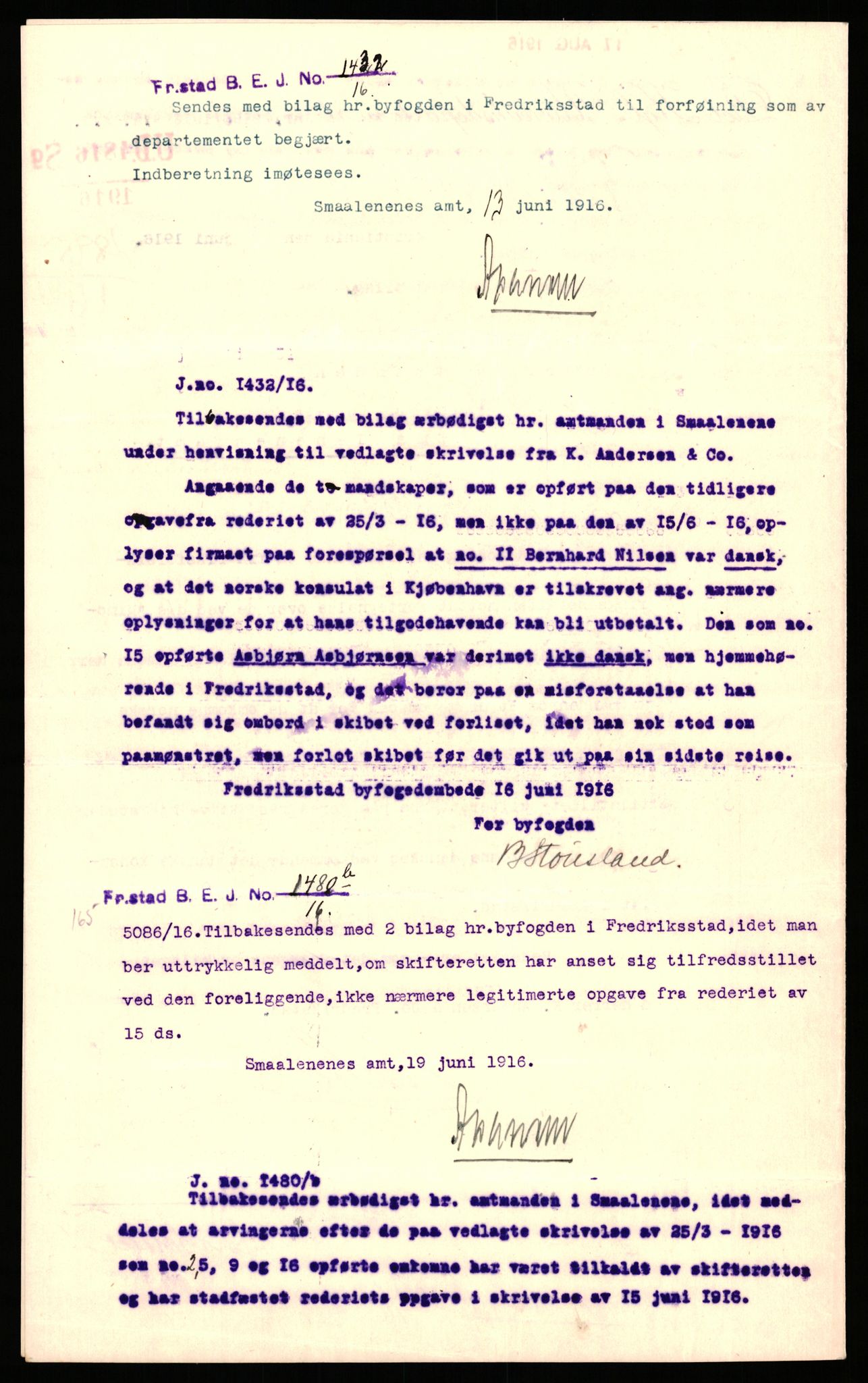 Handelsdepartementet, Sjøfartsavdelingen, 1. sjømannskontor, AV/RA-S-1405/D/Dm/L0010: Forliste skip Lar - Min, 1906-1920, p. 862