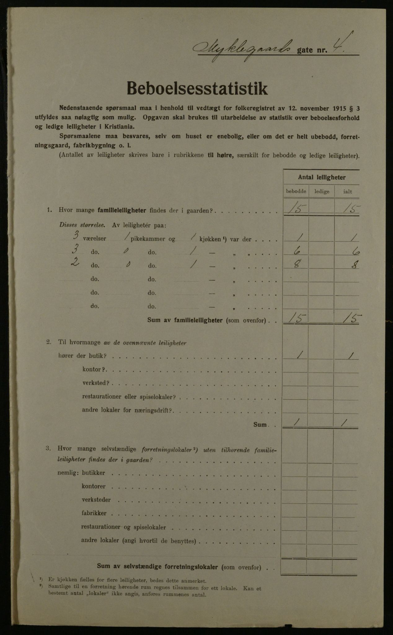 OBA, Municipal Census 1923 for Kristiania, 1923, p. 75276