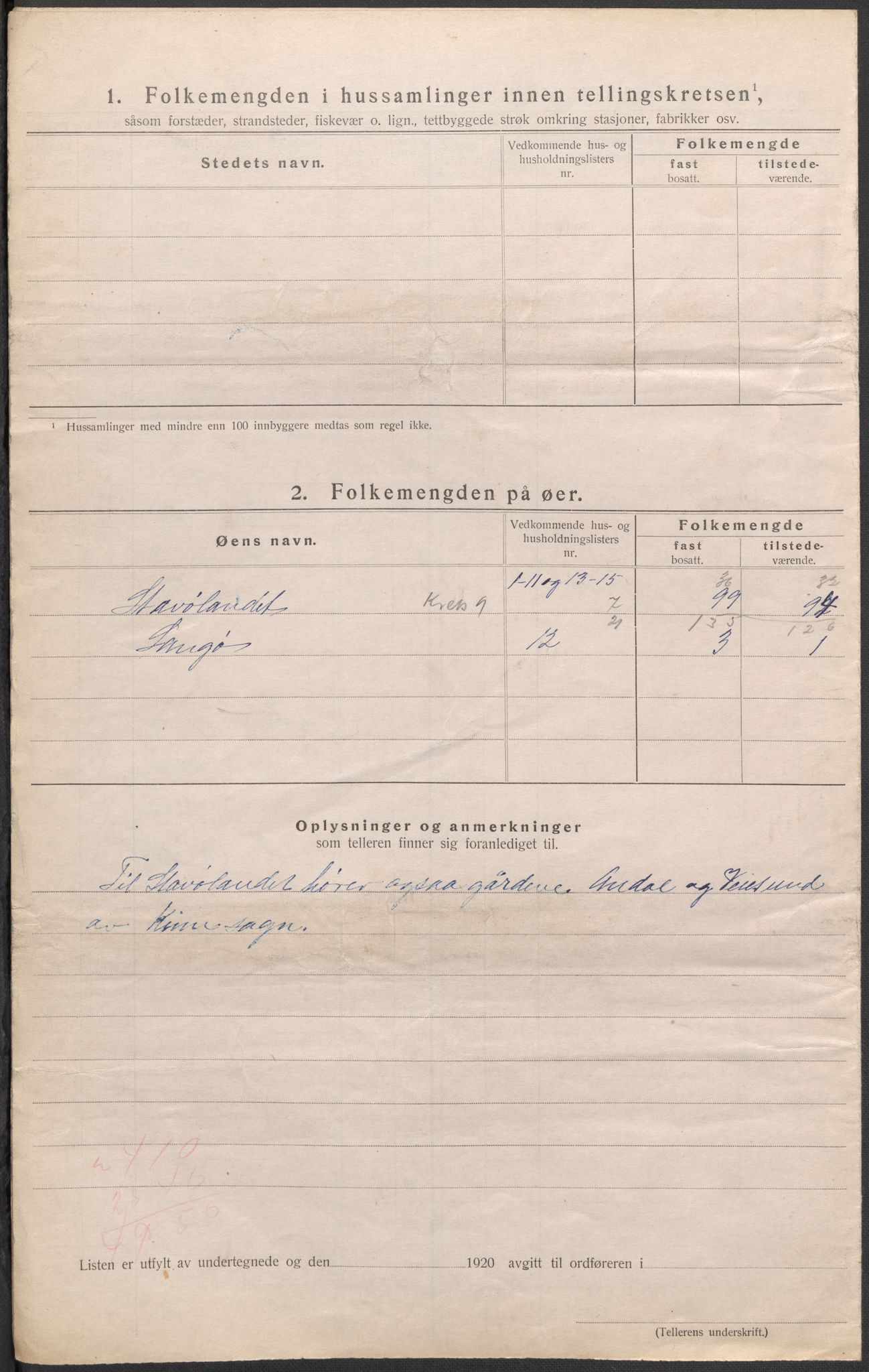 SAB, 1920 census for Kinn, 1920, p. 108