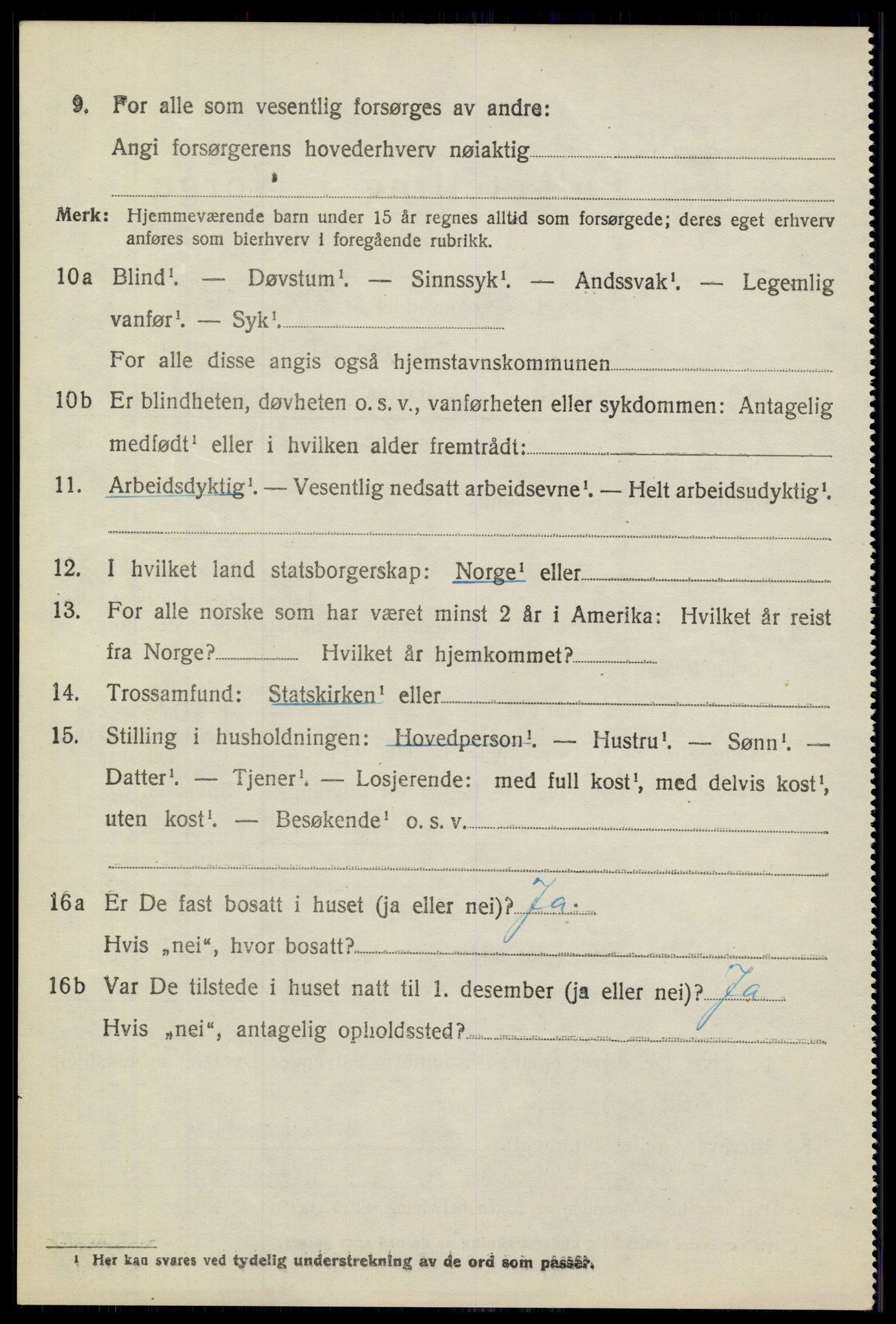 SAO, 1920 census for Blaker, 1920, p. 2820