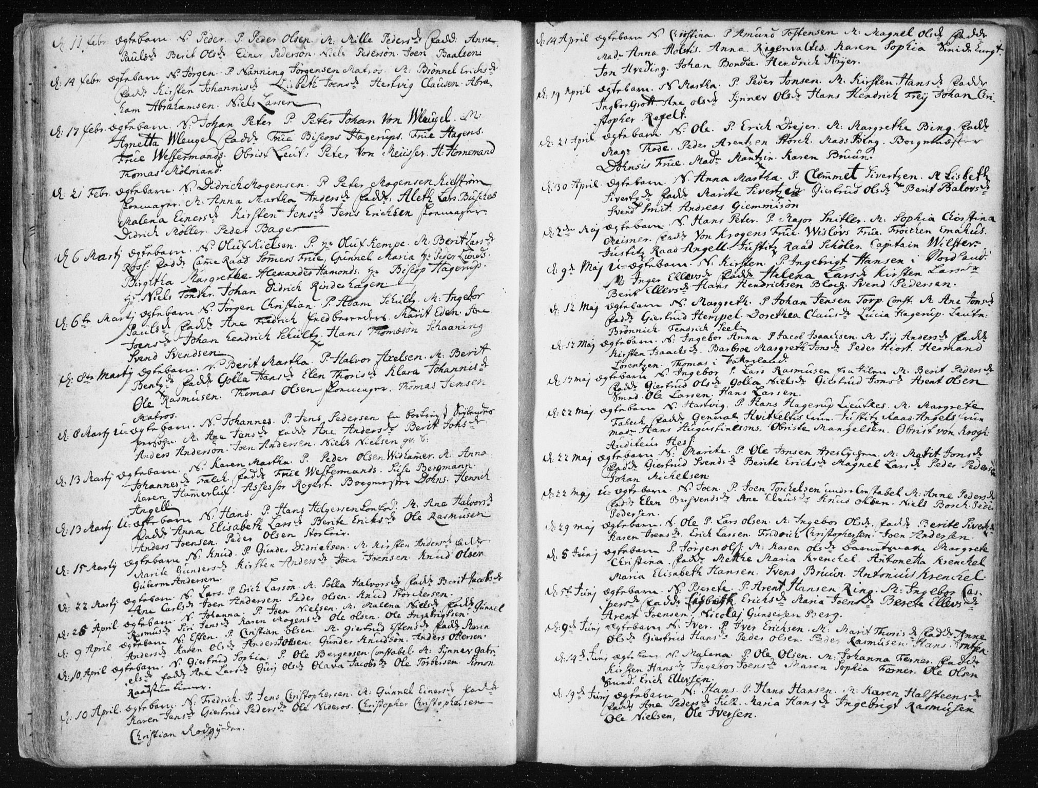 Ministerialprotokoller, klokkerbøker og fødselsregistre - Sør-Trøndelag, AV/SAT-A-1456/601/L0036: Parish register (official) no. 601A04, 1729-1769