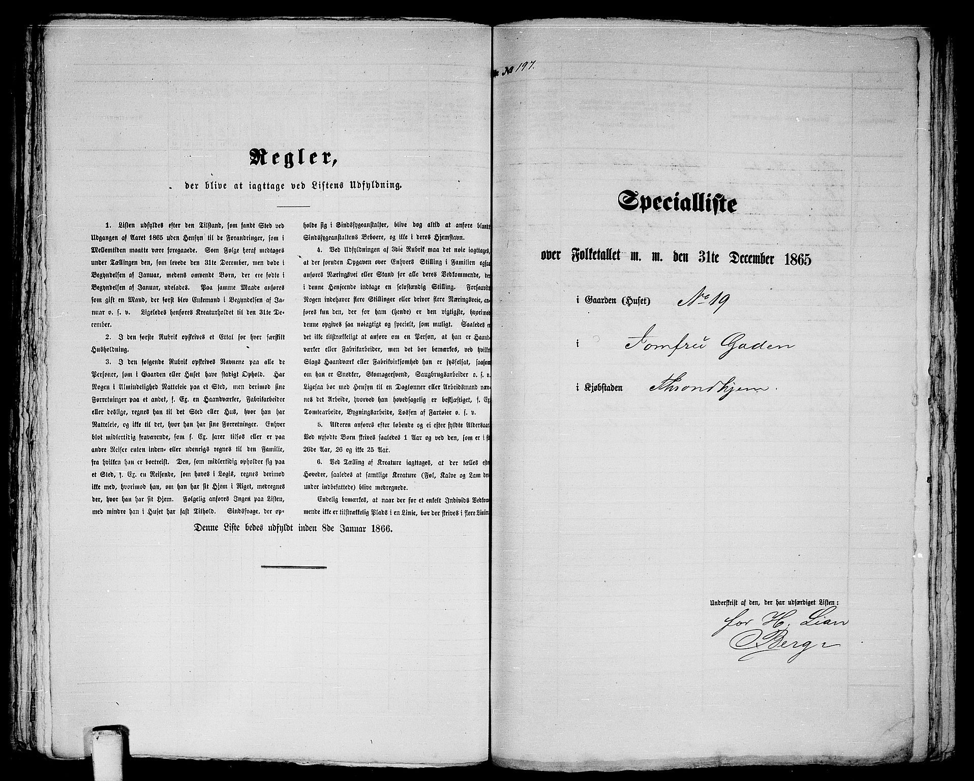 RA, 1865 census for Trondheim, 1865, p. 429