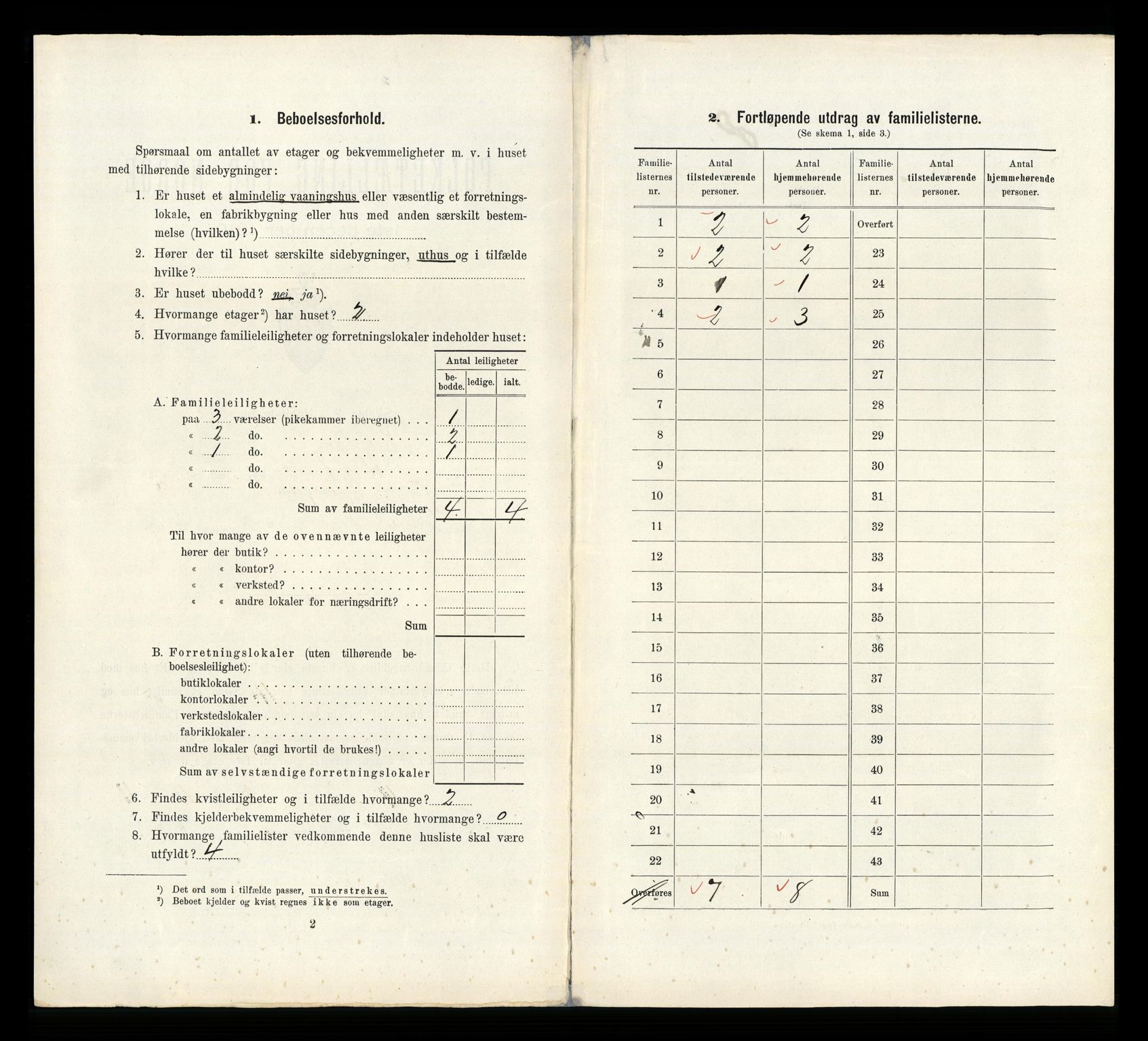 RA, 1910 census for Horten, 1910, p. 2761