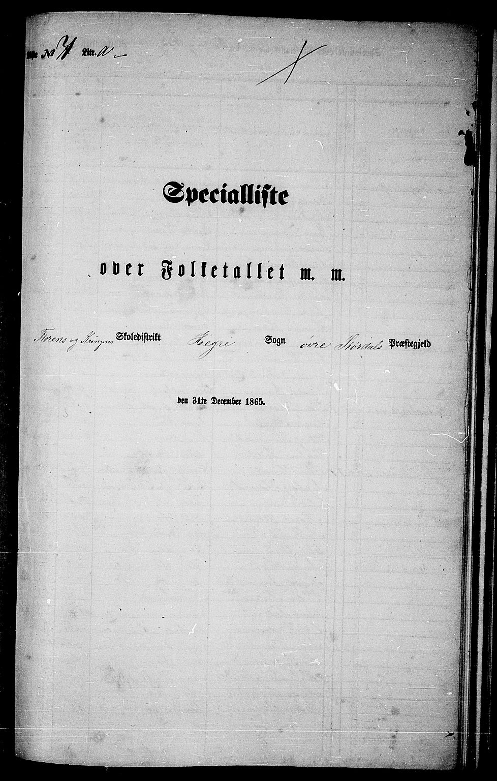 RA, 1865 census for Øvre Stjørdal, 1865, p. 124