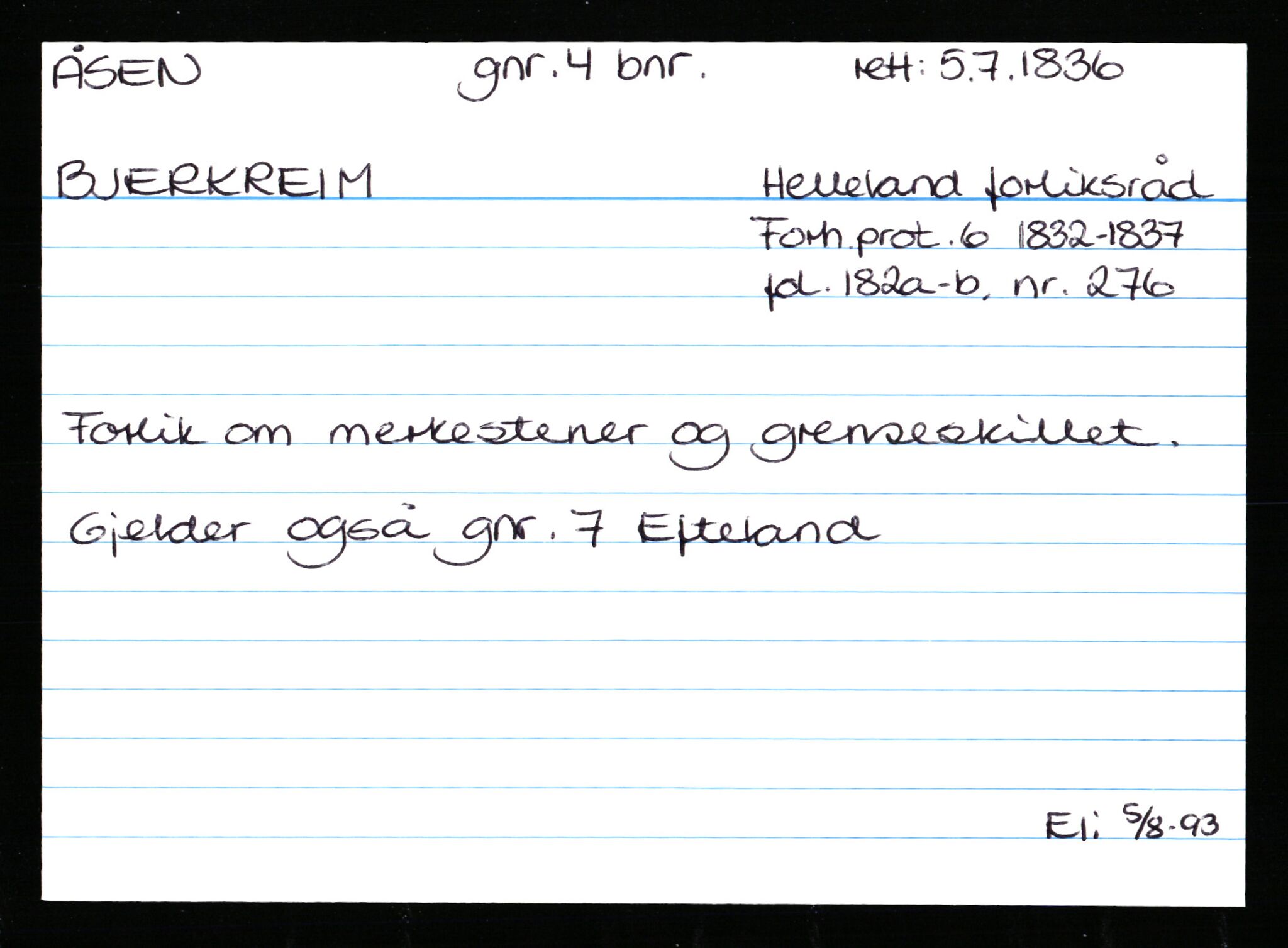 Statsarkivet i Stavanger, AV/SAST-A-101971/03/Y/Ym/L0072: Åstedskort sortert etter gårdsnavn: Årvold - Åvendal (Rogaland) og Ausdal - Jendal indre (Vest-Agder), 1600-1950, p. 213