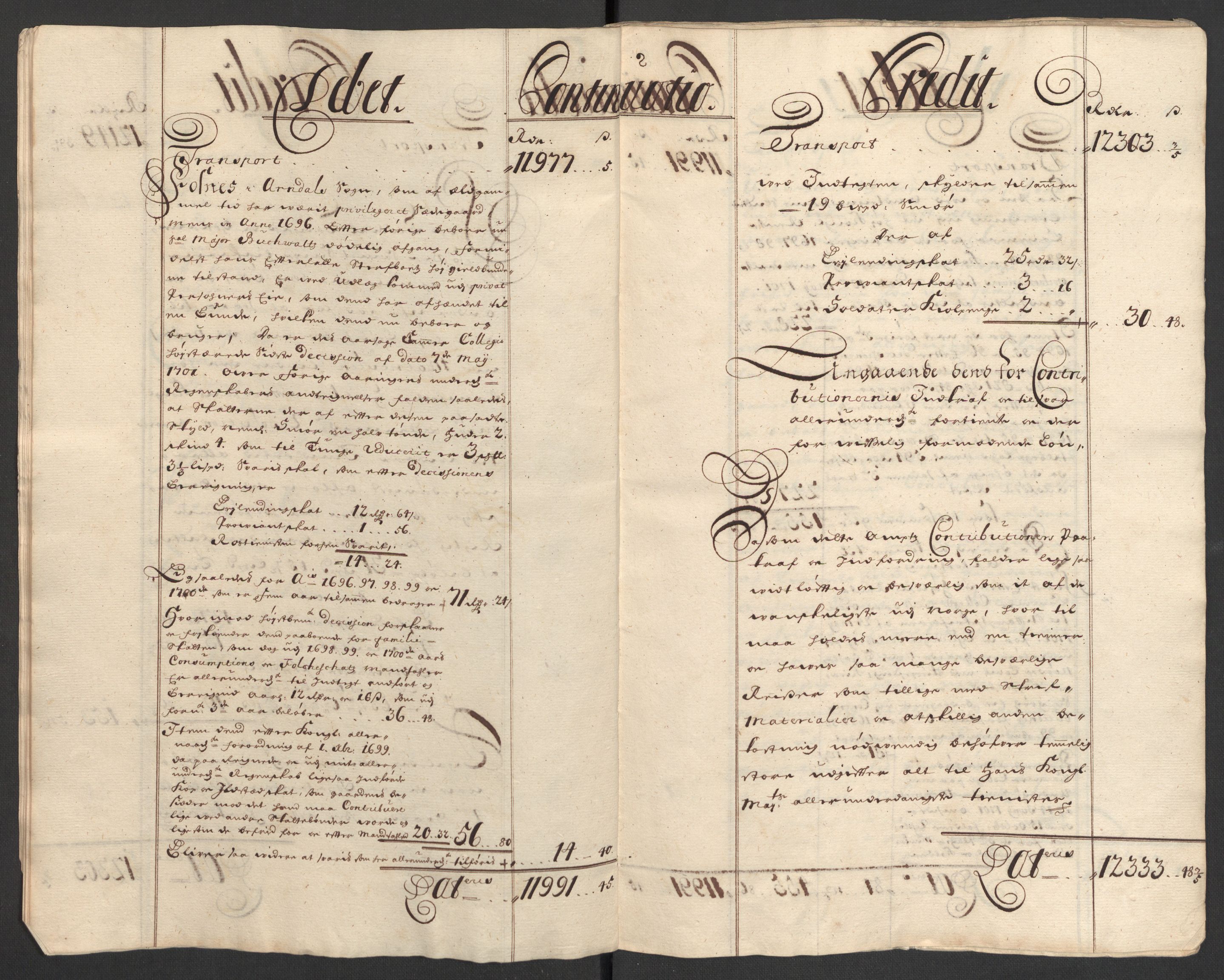 Rentekammeret inntil 1814, Reviderte regnskaper, Fogderegnskap, AV/RA-EA-4092/R32/L1869: Fogderegnskap Jarlsberg grevskap, 1700-1701, p. 163