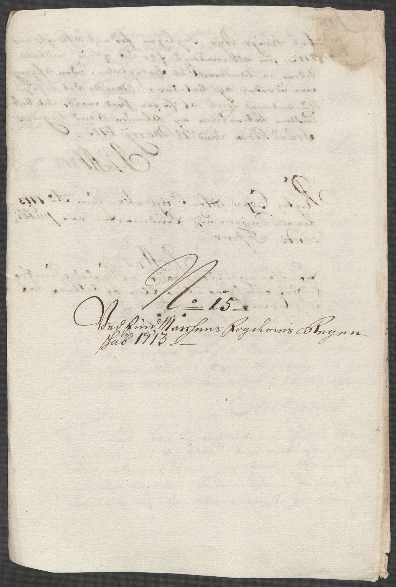 Rentekammeret inntil 1814, Reviderte regnskaper, Fogderegnskap, AV/RA-EA-4092/R69/L4856: Fogderegnskap Finnmark/Vardøhus, 1713-1715, p. 126