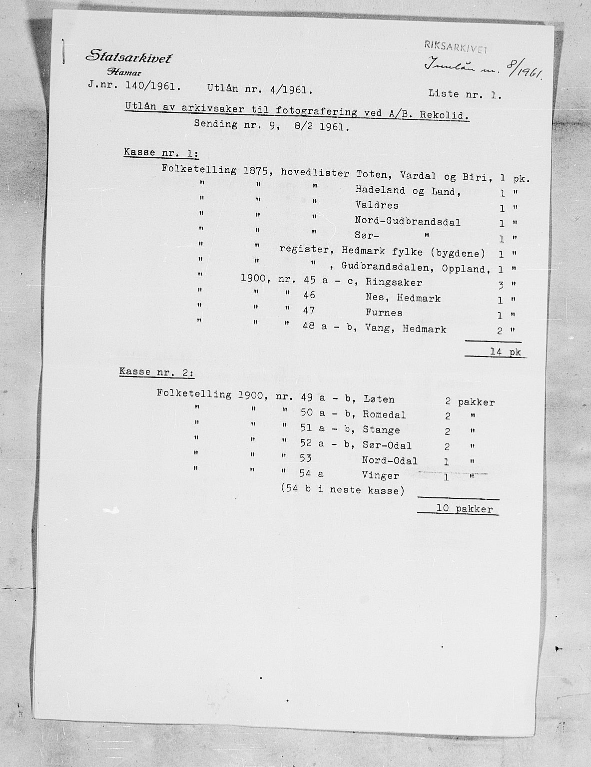 SAH, 1900 census for Vinger, 1900, p. 57