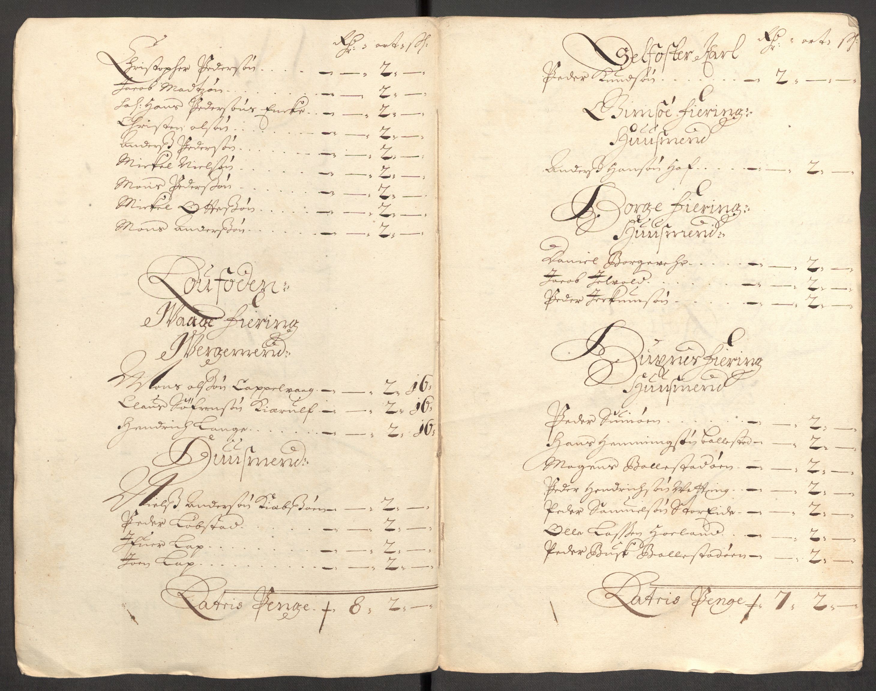 Rentekammeret inntil 1814, Reviderte regnskaper, Fogderegnskap, RA/EA-4092/R67/L4678: Fogderegnskap Vesterålen, Andenes og Lofoten, 1696-1708, p. 234