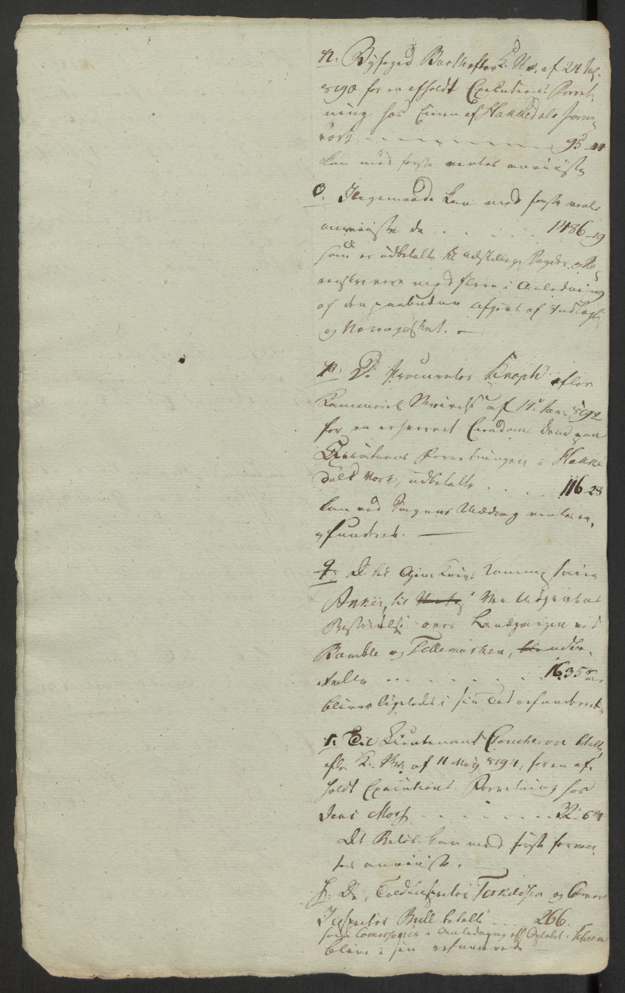 Rentekammeret inntil 1814, Realistisk ordnet avdeling, AV/RA-EA-4070/G/Gb/Gbb/L0029/0001: Jernverk / [Db II 6]: Dokumenter om Lesja, Moss, Mostadmarken, Nissedal (og Omdal kobberverk), Odal, Osen (Romsdal) og Vigeland jernverk, 1670-1810, p. 15
