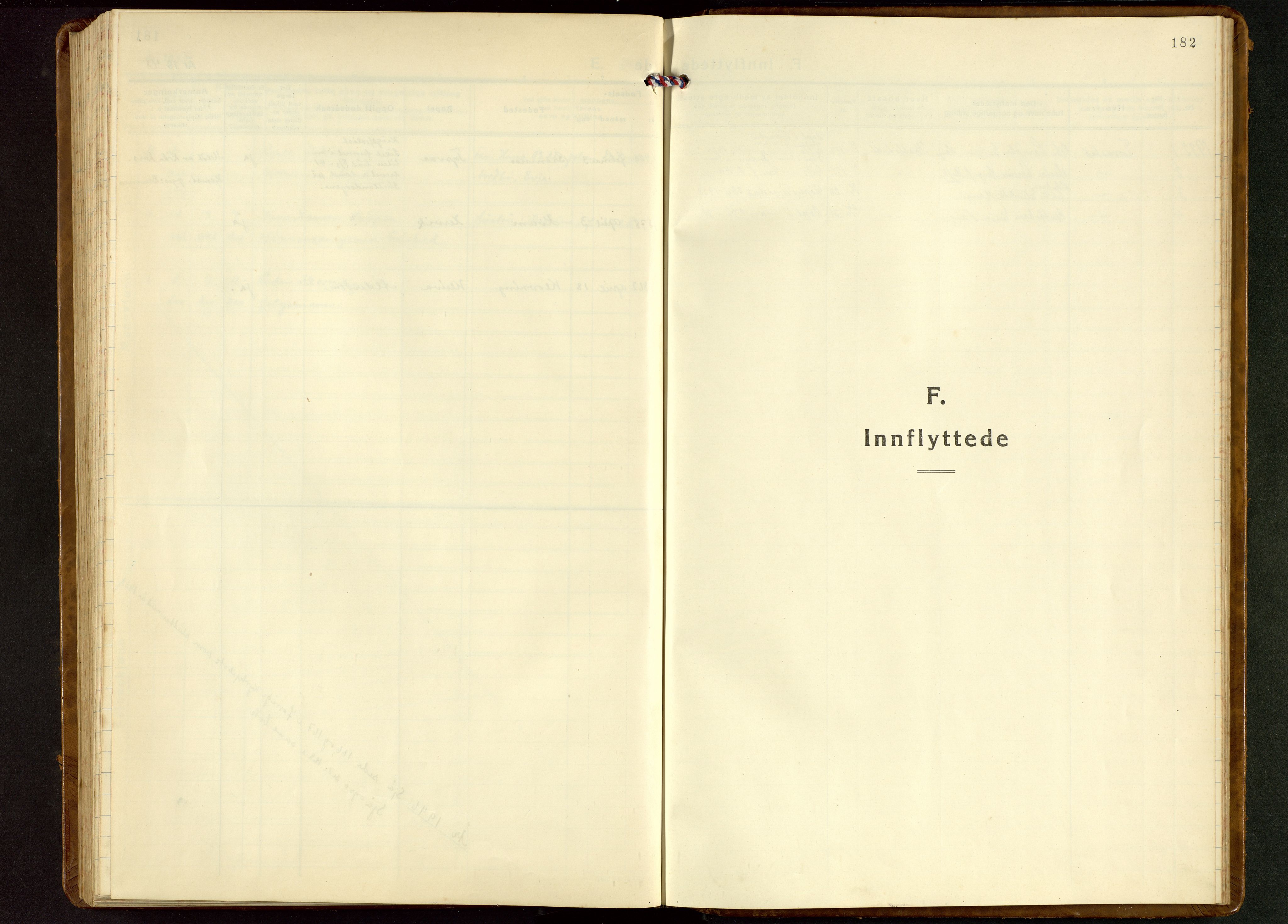 Tysvær sokneprestkontor, SAST/A -101864/H/Ha/Hab/L0006: Parish register (copy) no. B 6, 1932-1946, p. 182