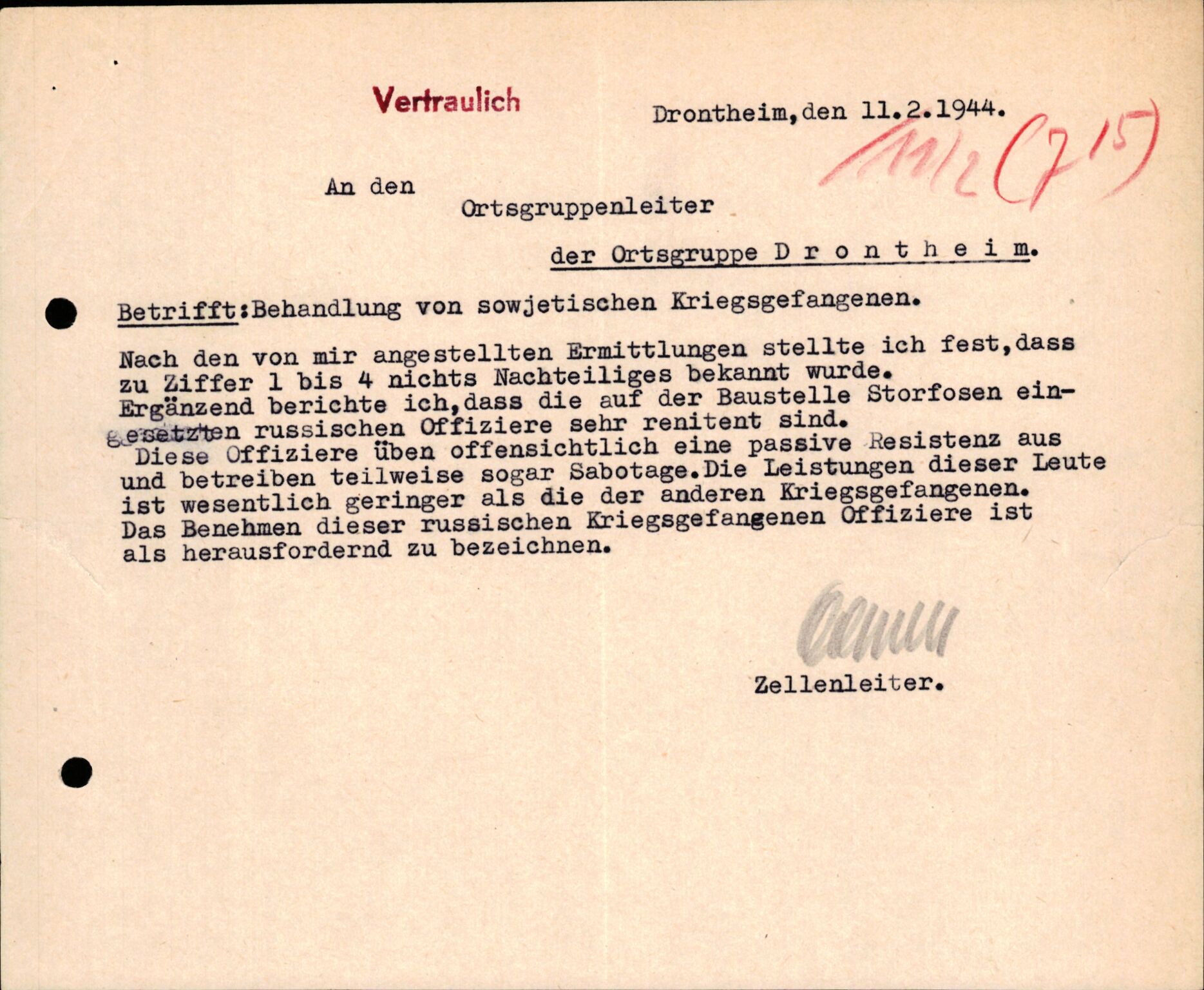 Forsvarets Overkommando. 2 kontor. Arkiv 11.4. Spredte tyske arkivsaker, AV/RA-RAFA-7031/D/Dar/Darb/L0015: Reichskommissariat - NSDAP in Norwegen, 1938-1945, p. 336