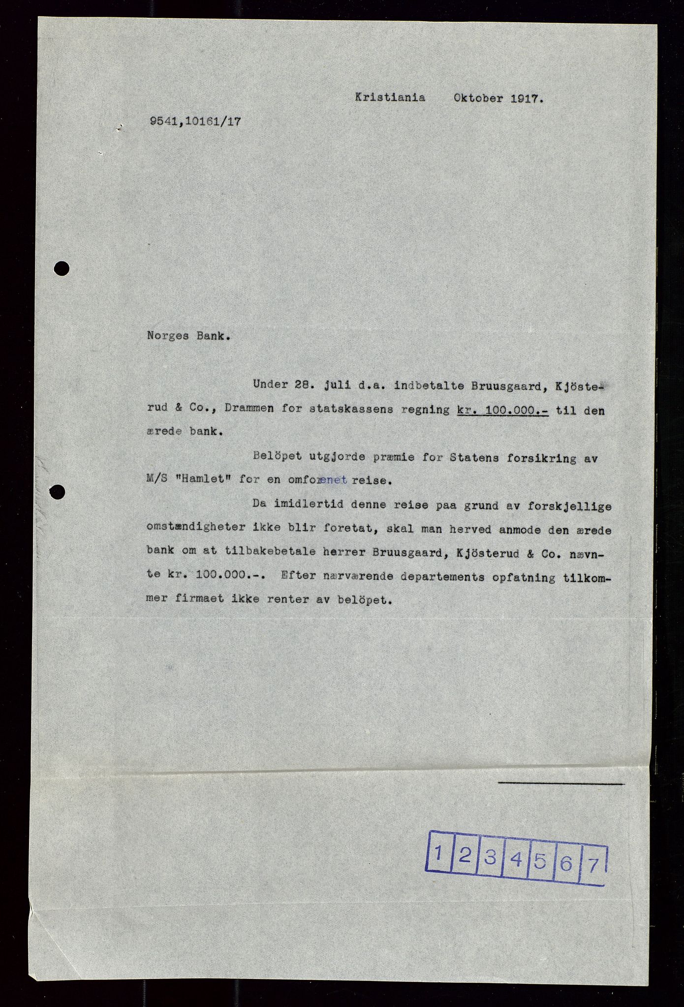 Pa 1521 - A/S Norske Shell, AV/SAST-A-101915/E/Ea/Eaa/L0020: Sjefskorrespondanse, 1917, p. 32