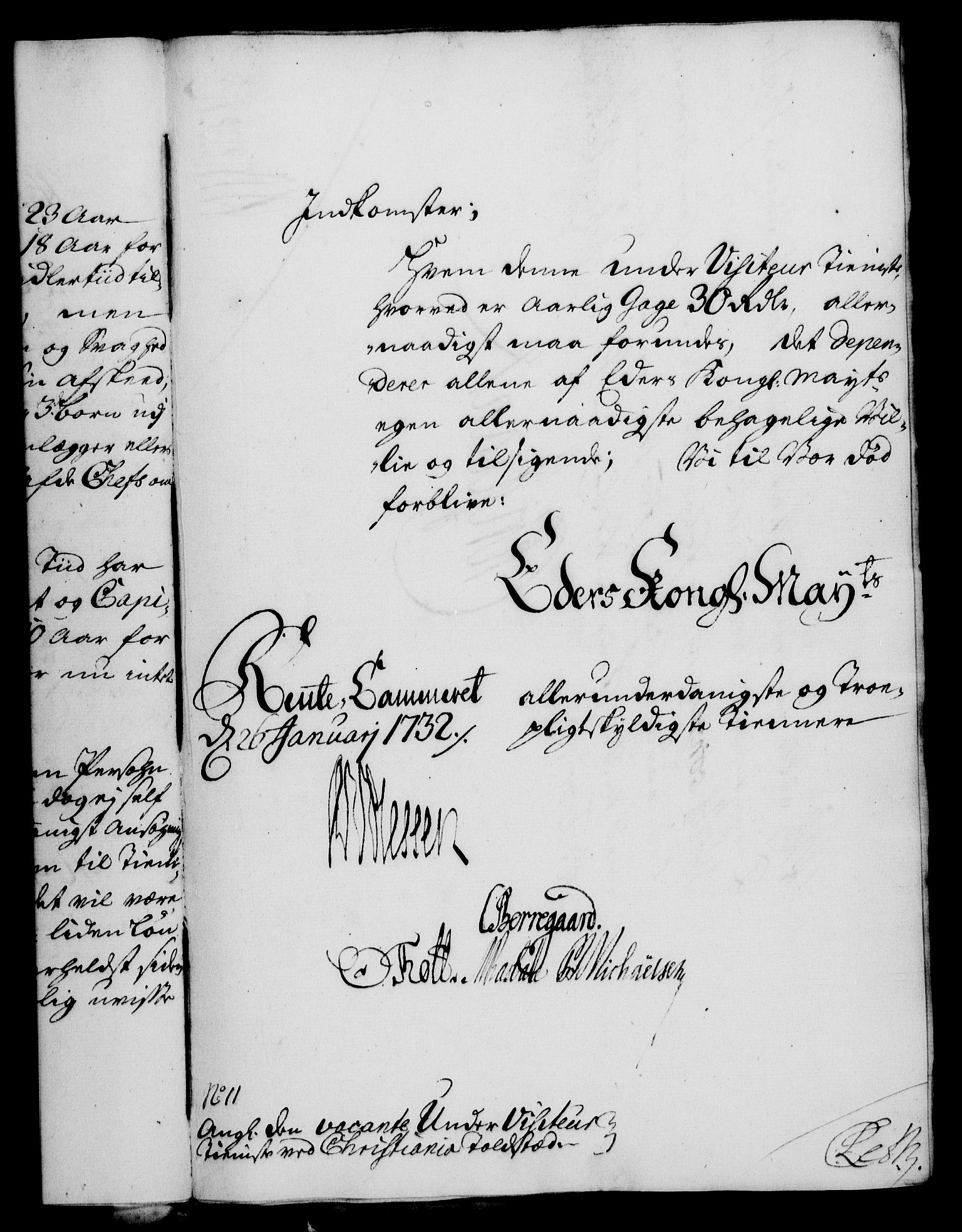 Rentekammeret, Kammerkanselliet, AV/RA-EA-3111/G/Gf/Gfa/L0015: Norsk relasjons- og resolusjonsprotokoll (merket RK 52.15), 1732, p. 77