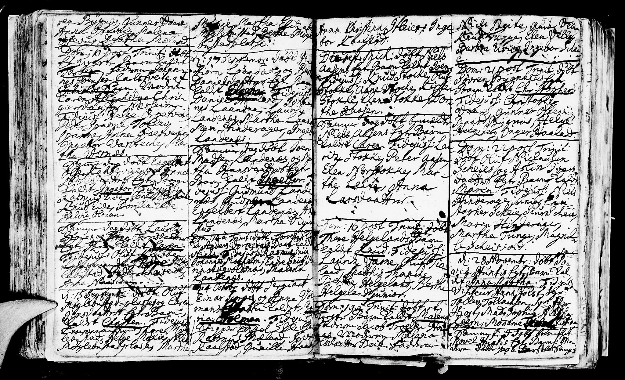 Avaldsnes sokneprestkontor, AV/SAST-A -101851/H/Ha/Haa/L0001: Parish register (official) no. A 1, 1711-1764, p. 53