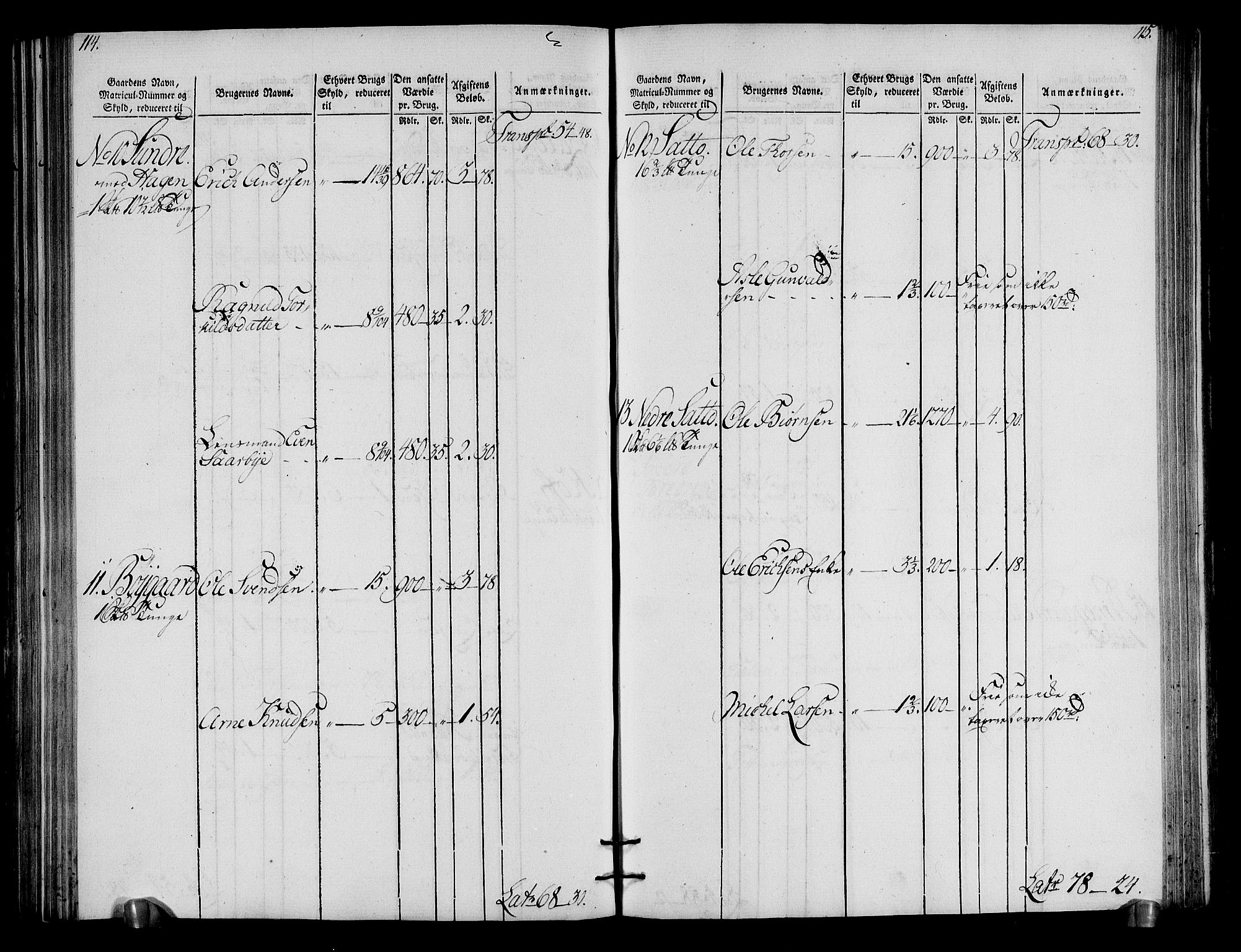 Rentekammeret inntil 1814, Realistisk ordnet avdeling, AV/RA-EA-4070/N/Ne/Nea/L0050: Ringerike og Hallingdal fogderi. Oppebørselsregister for Hallingdal, 1803-1804, p. 61