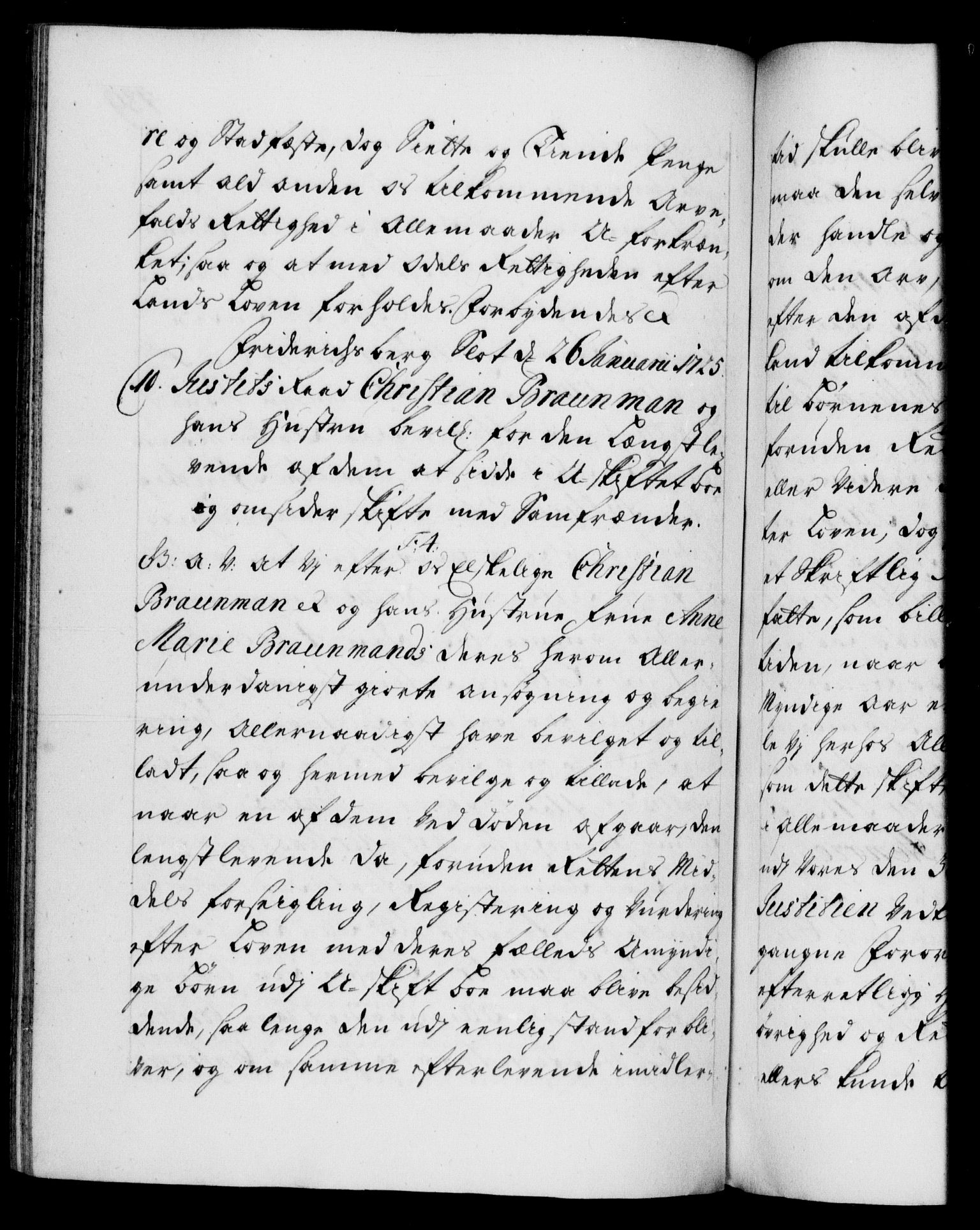 Danske Kanselli 1572-1799, AV/RA-EA-3023/F/Fc/Fca/Fcaa/L0024: Norske registre, 1723-1725, p. 489b