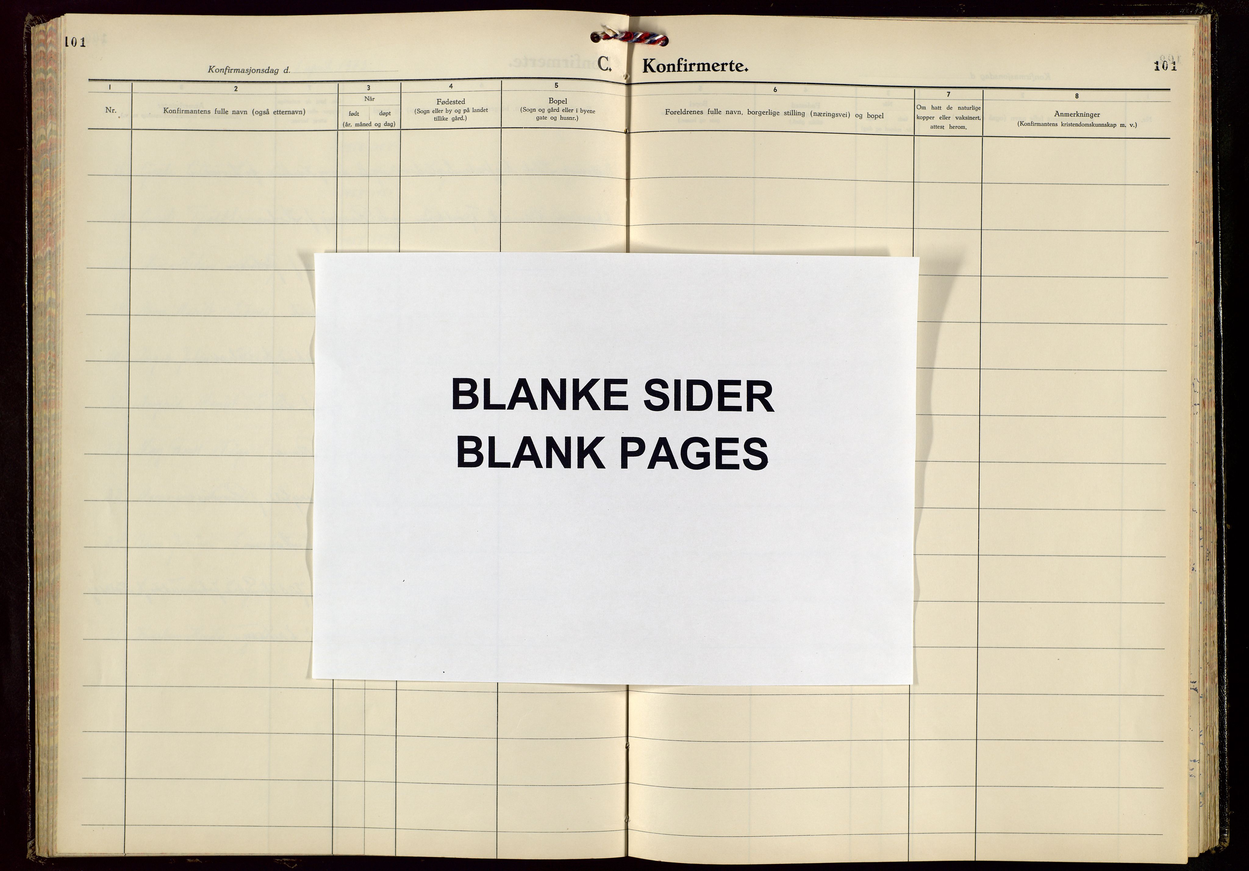 Skudenes sokneprestkontor, AV/SAST-A -101849/H/Ha/Hab/L0017: Parish register (copy) no. B 17, 1965-1974, p. 101